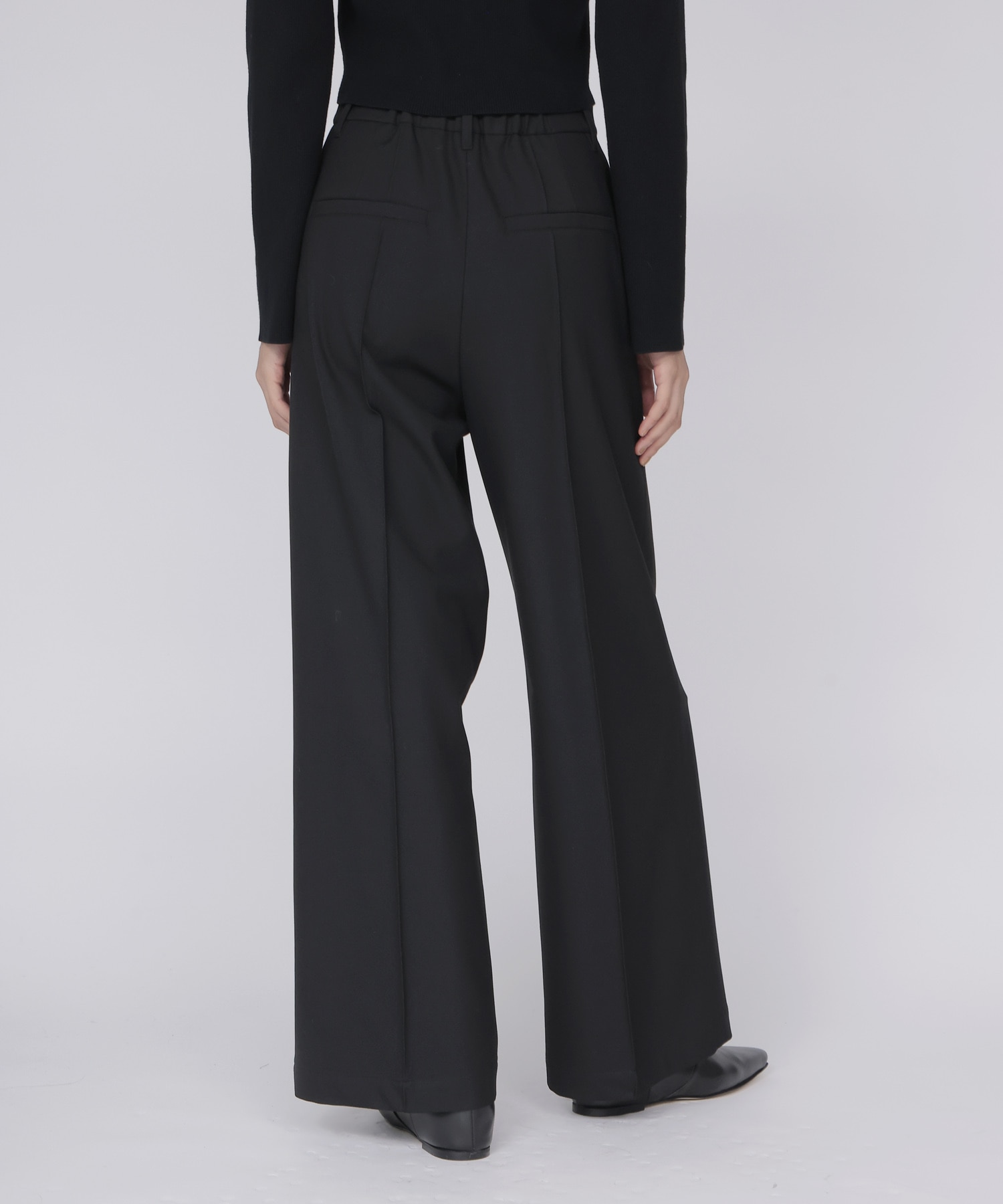 beaute warm wide trousers