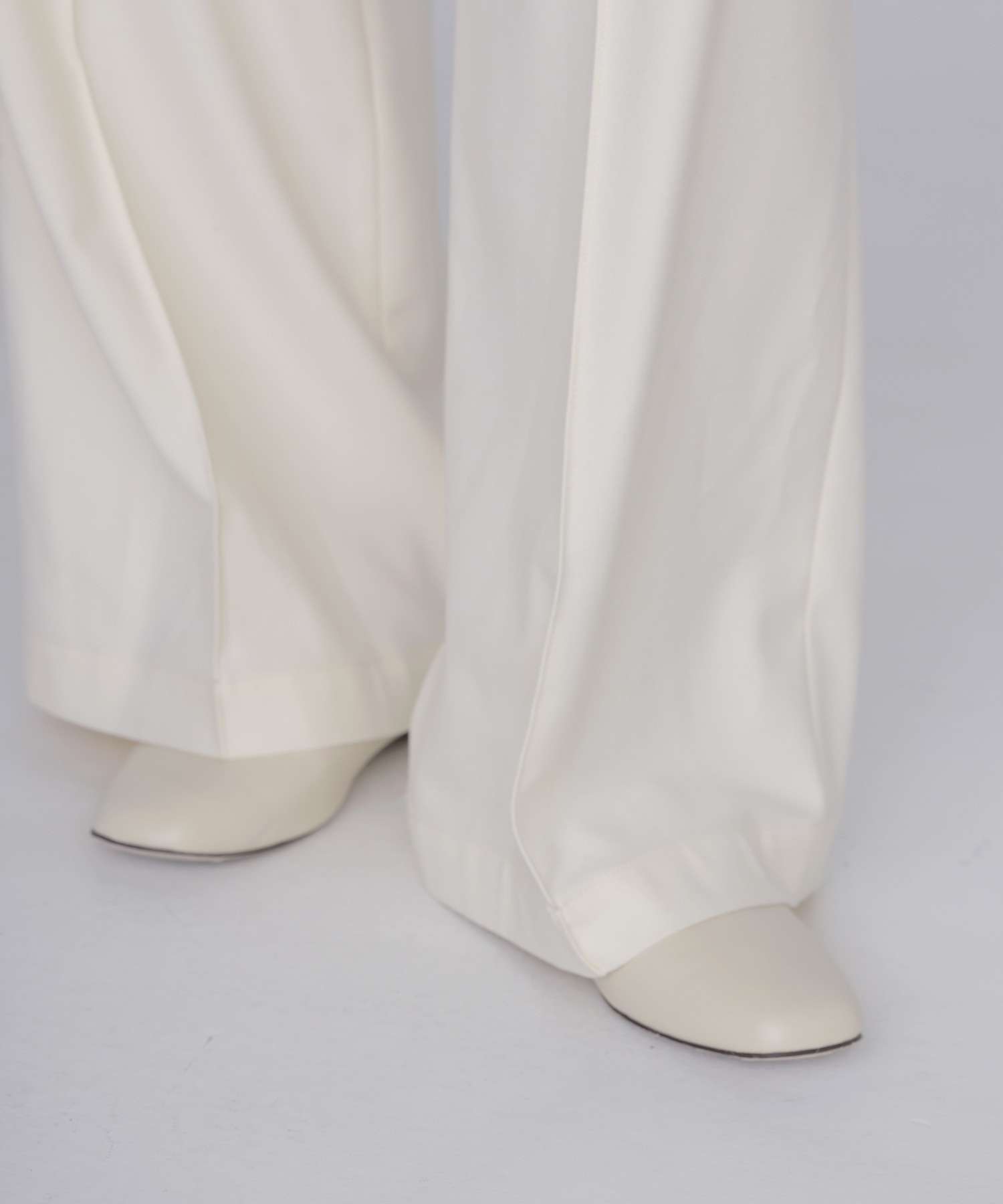 beaute warm wide trousers