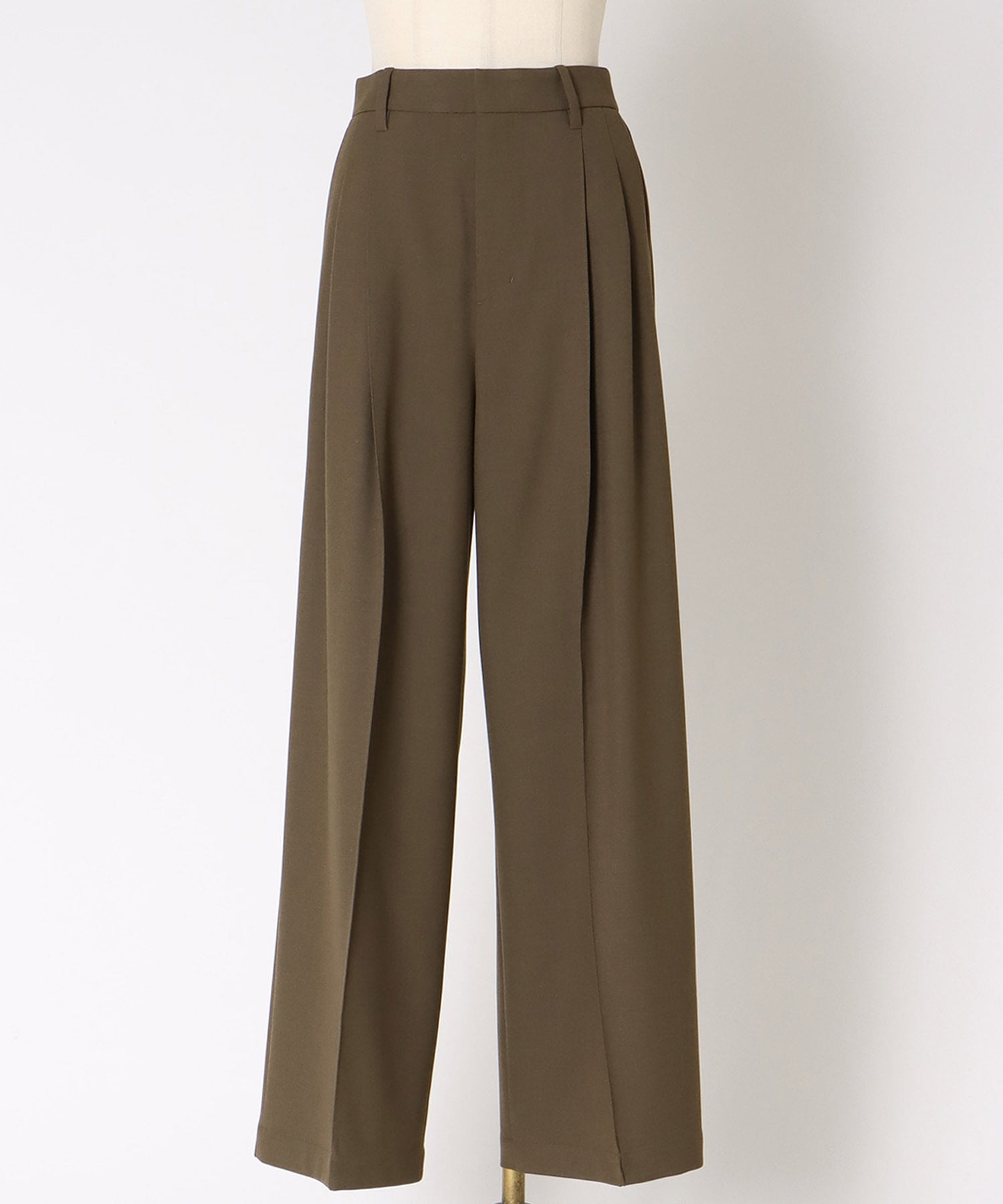 beaute warm wide trousers