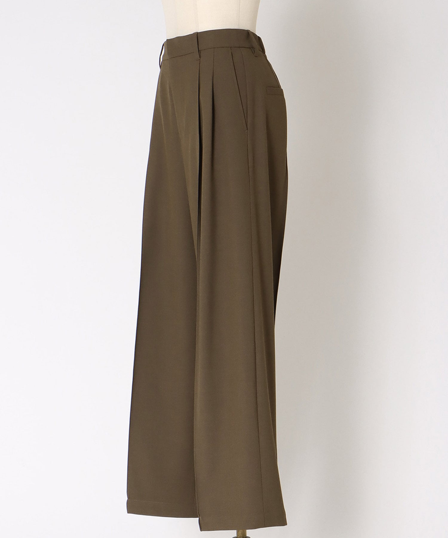 beaute warm wide trousers