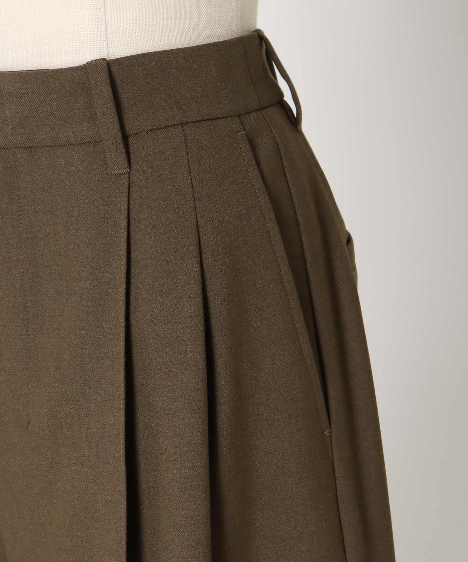 beaute warm wide trousers