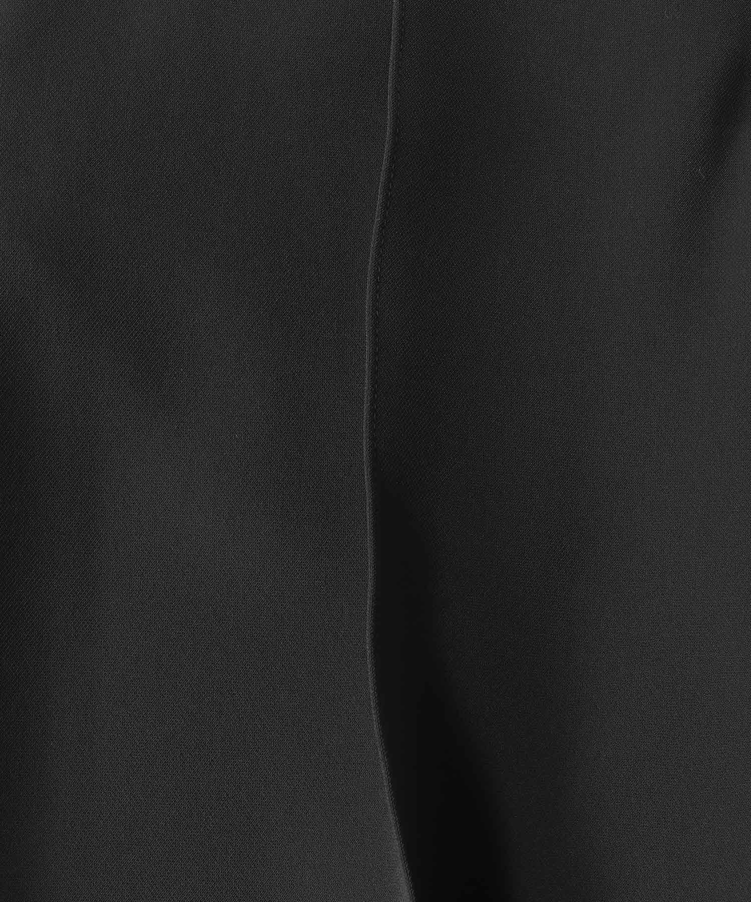 double cloth stretch flare pants