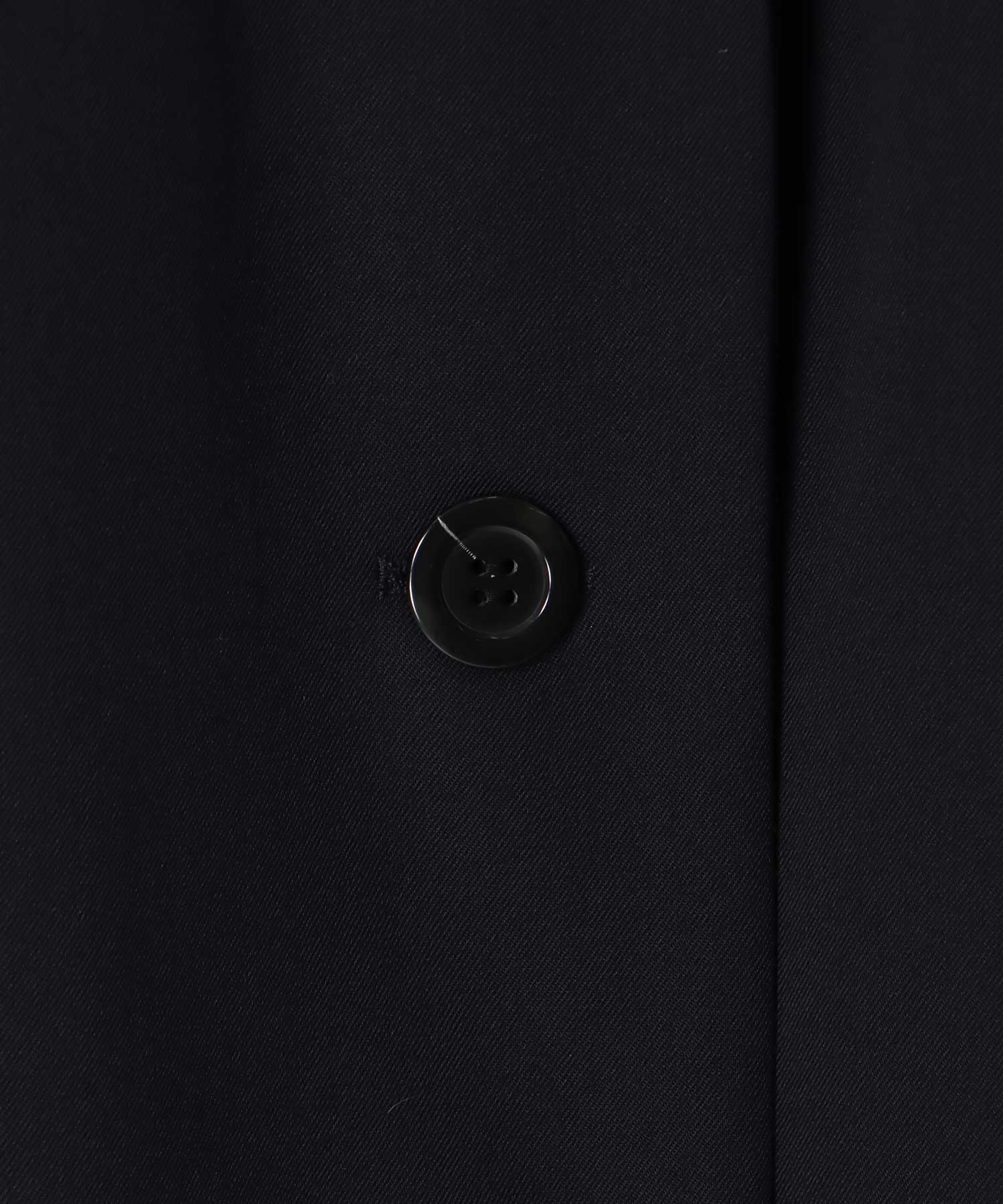 puffer tailored long coat