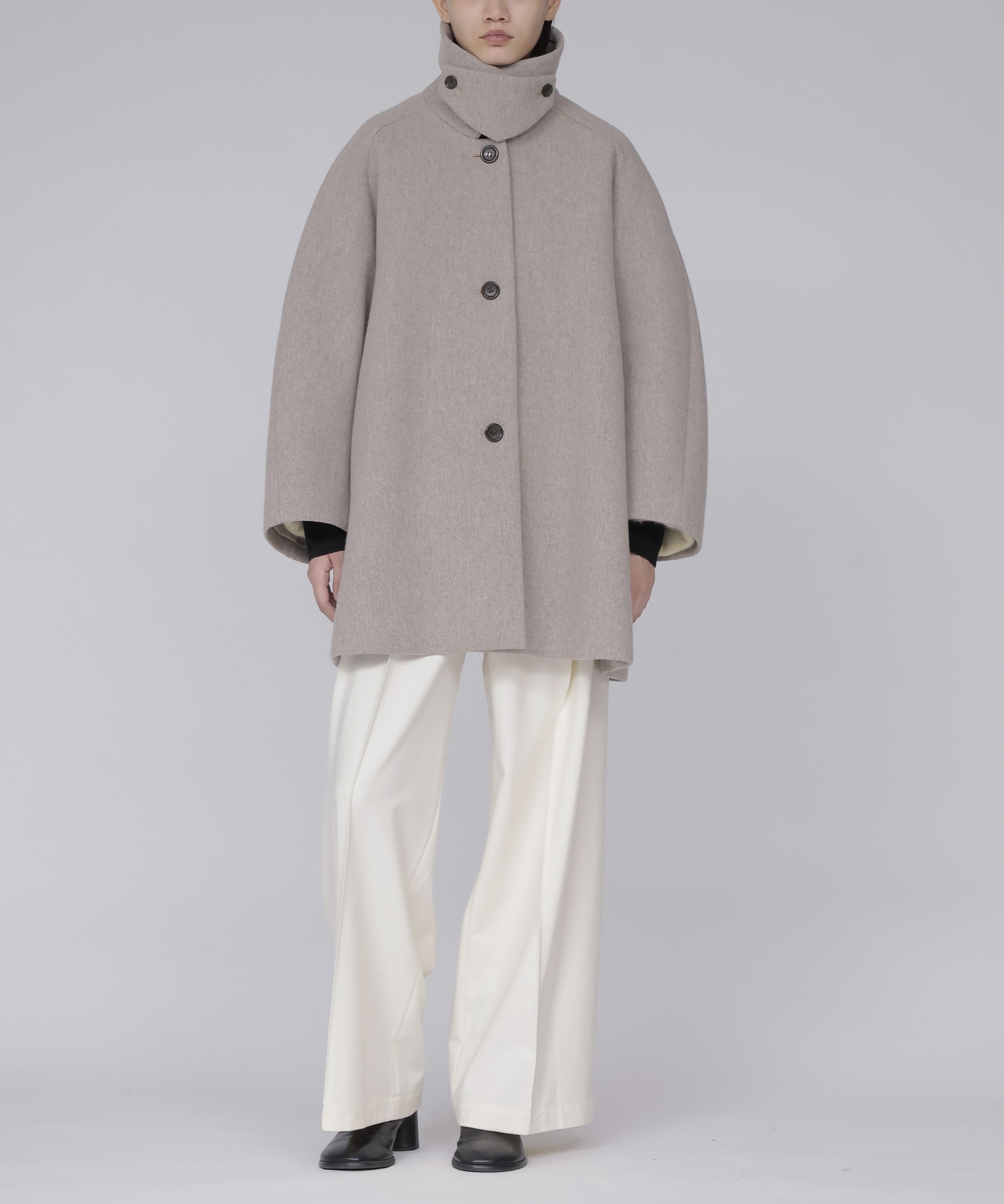 bonding bal collar coat