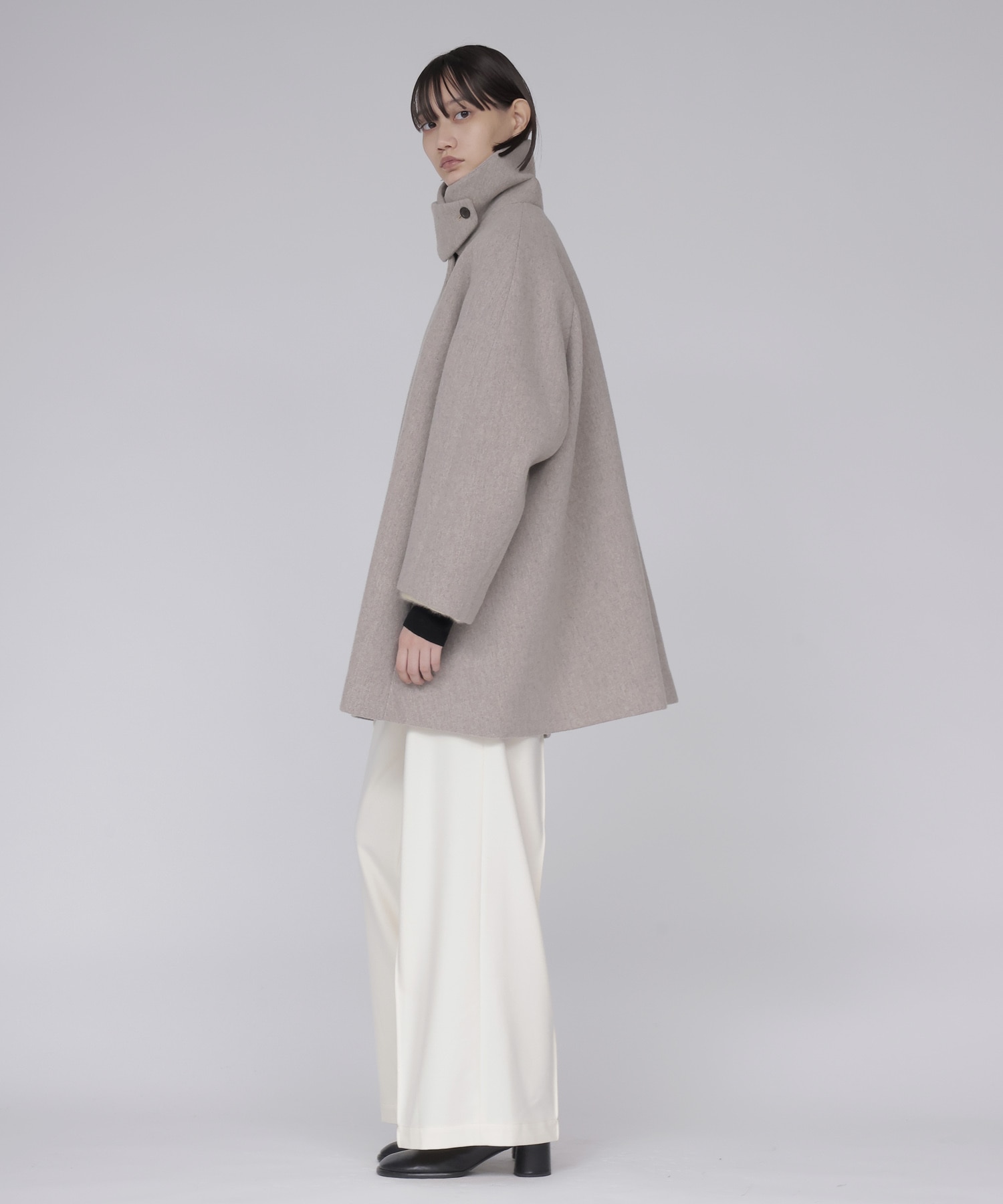 bonding bal collar coat