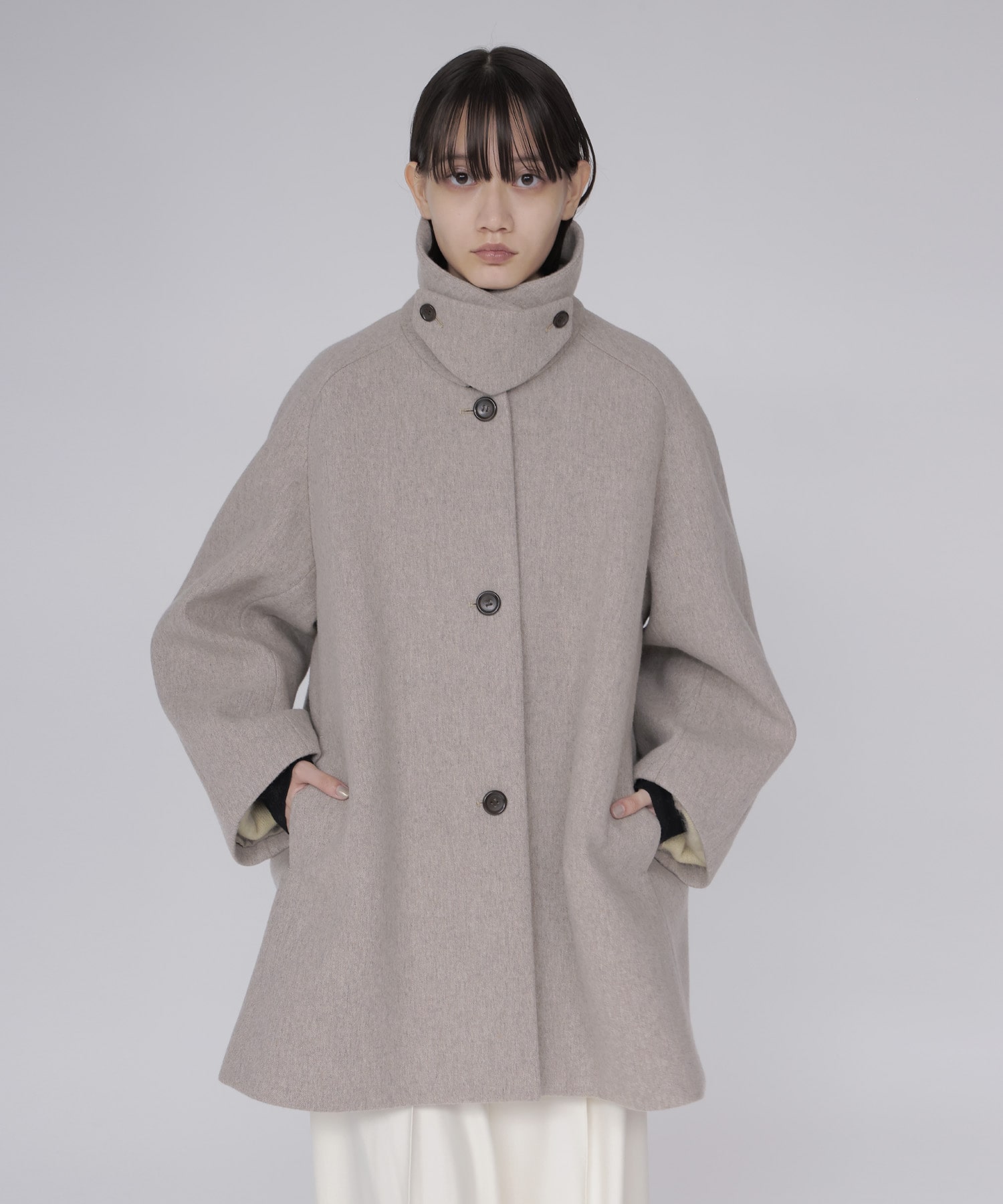 bonding bal collar coat