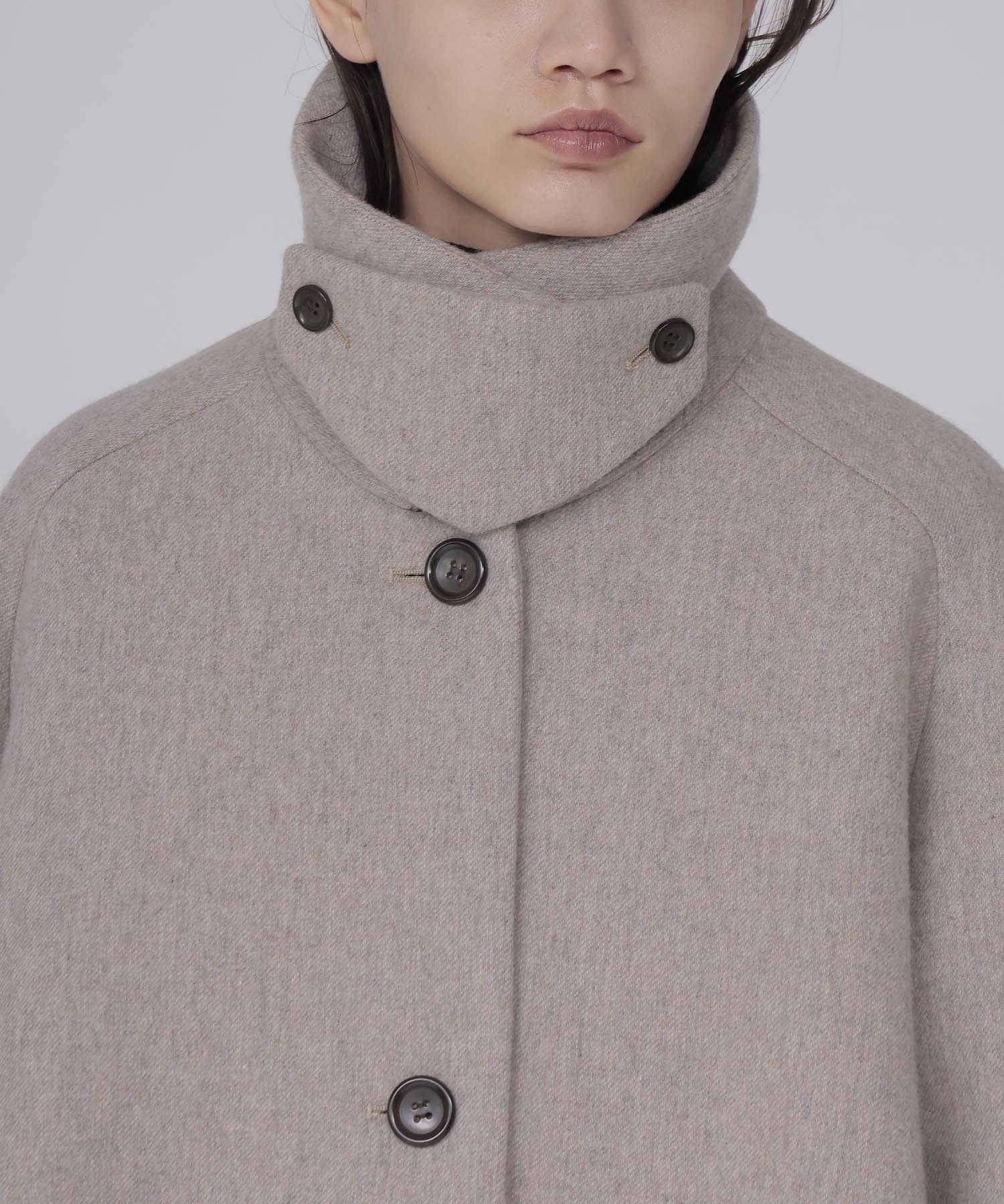 bonding bal collar coat