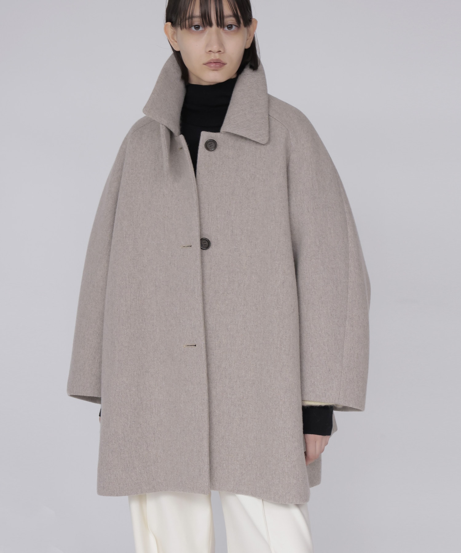 bonding bal collar coat