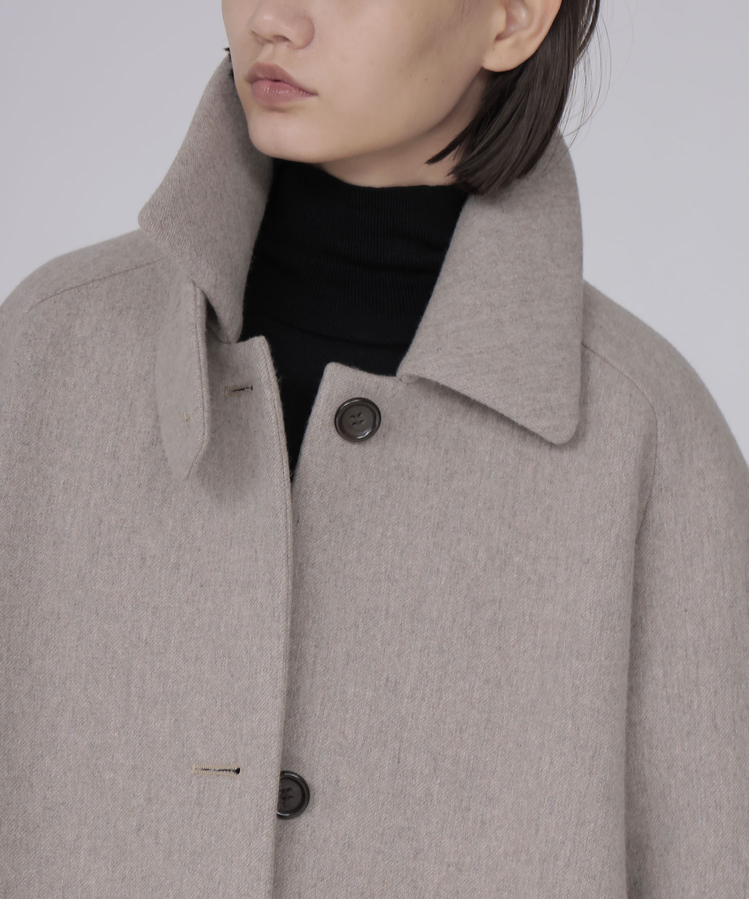 bonding bal collar coat