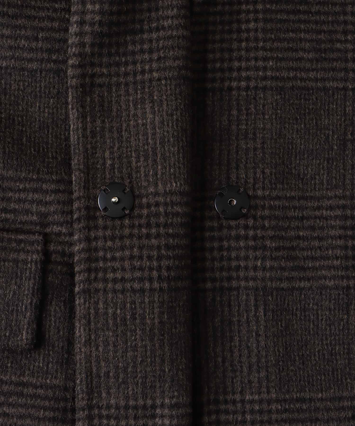 CHECK rever tailored jacket