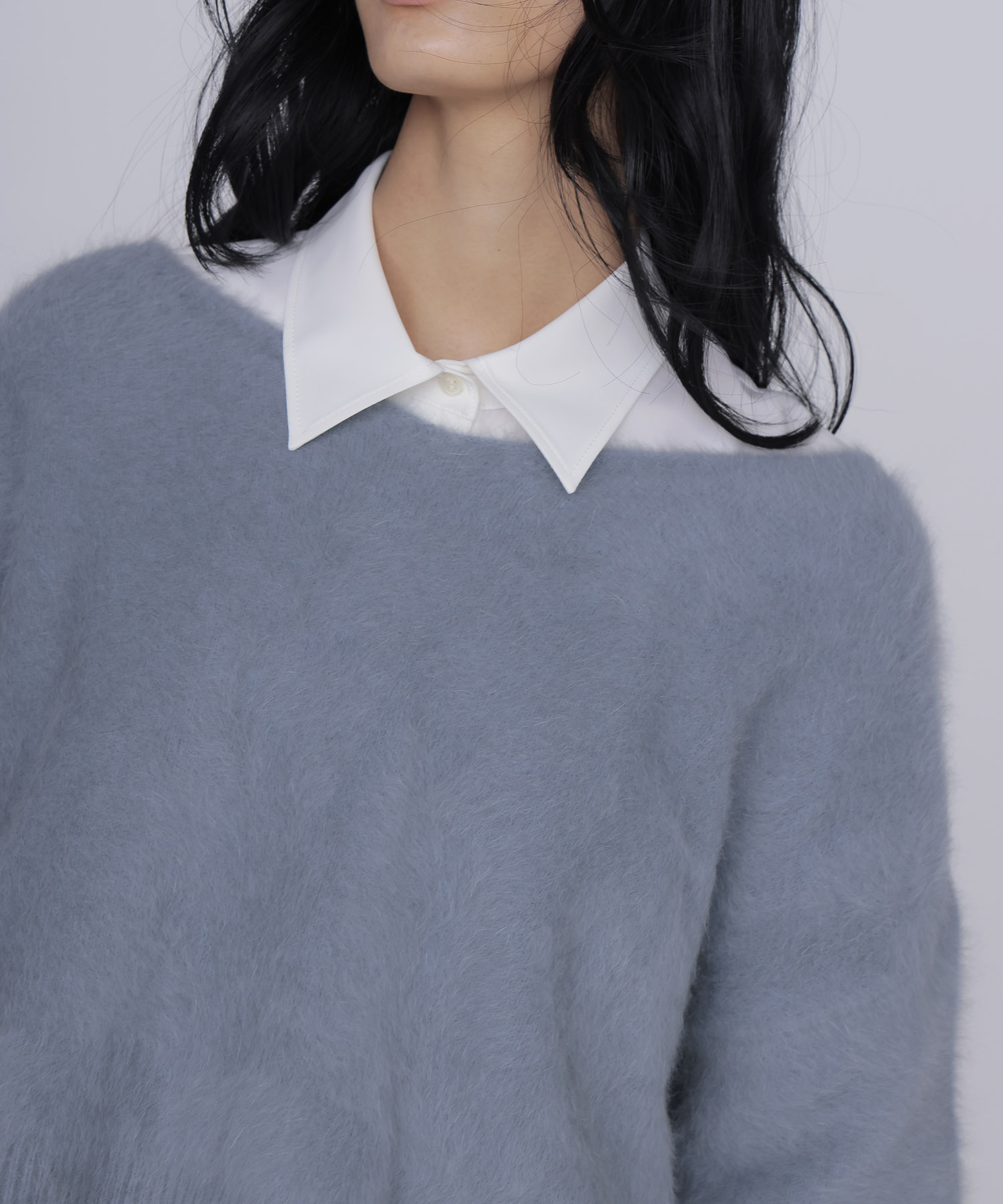 fox/ca shallow Vneck knit