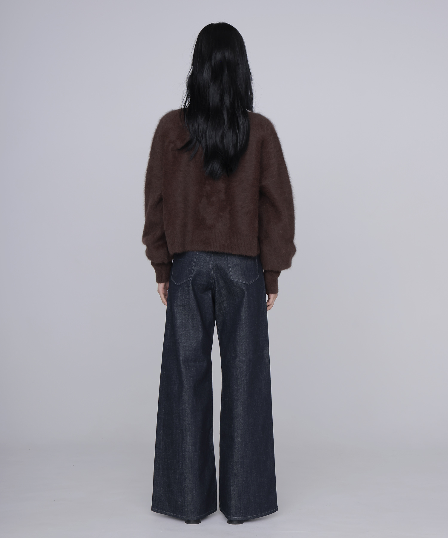 fox/ca shallow Vneck knit