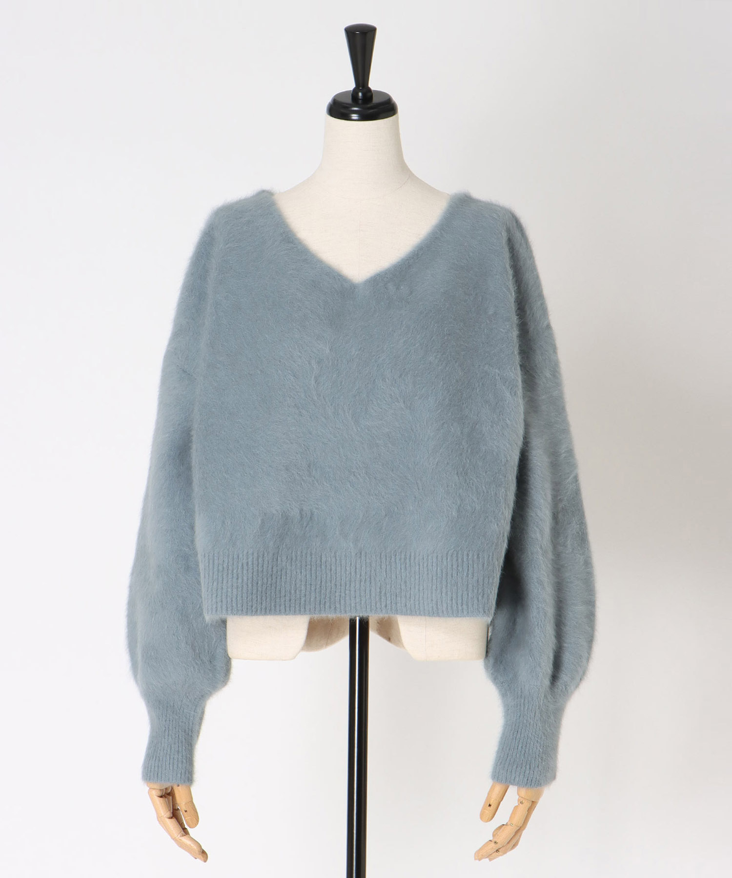 fox/ca shallow Vneck knit