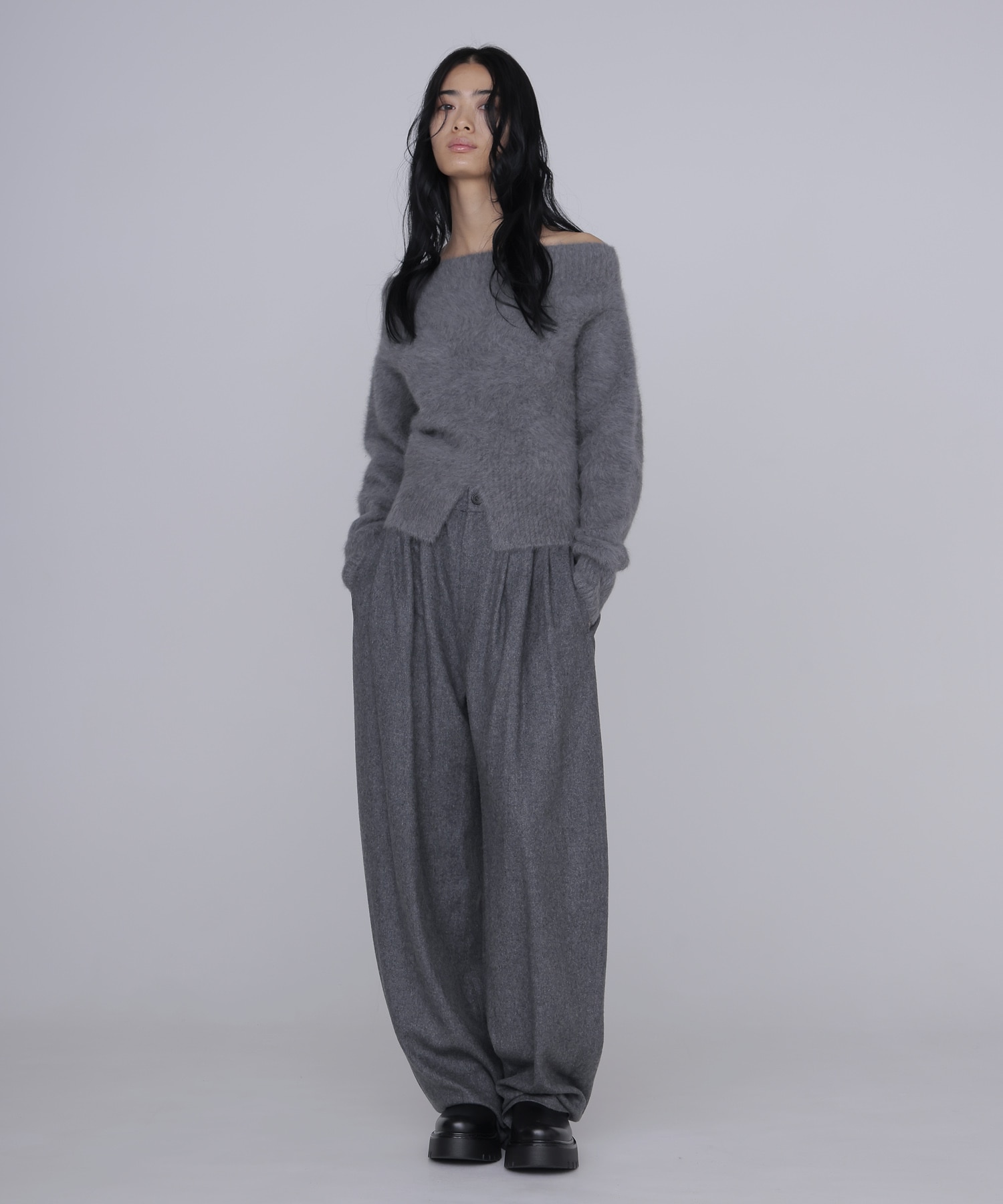 fox/ca off sholder knit