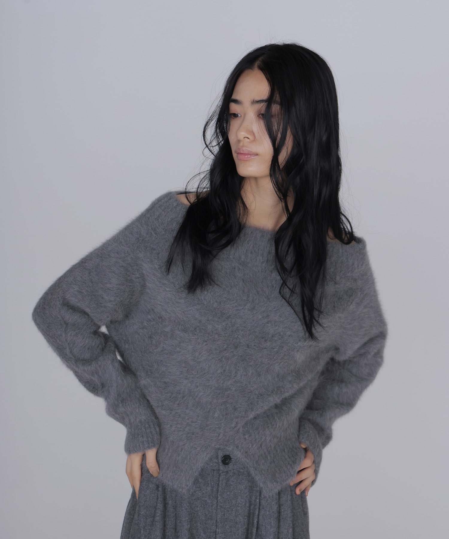 fox/ca off sholder knit
