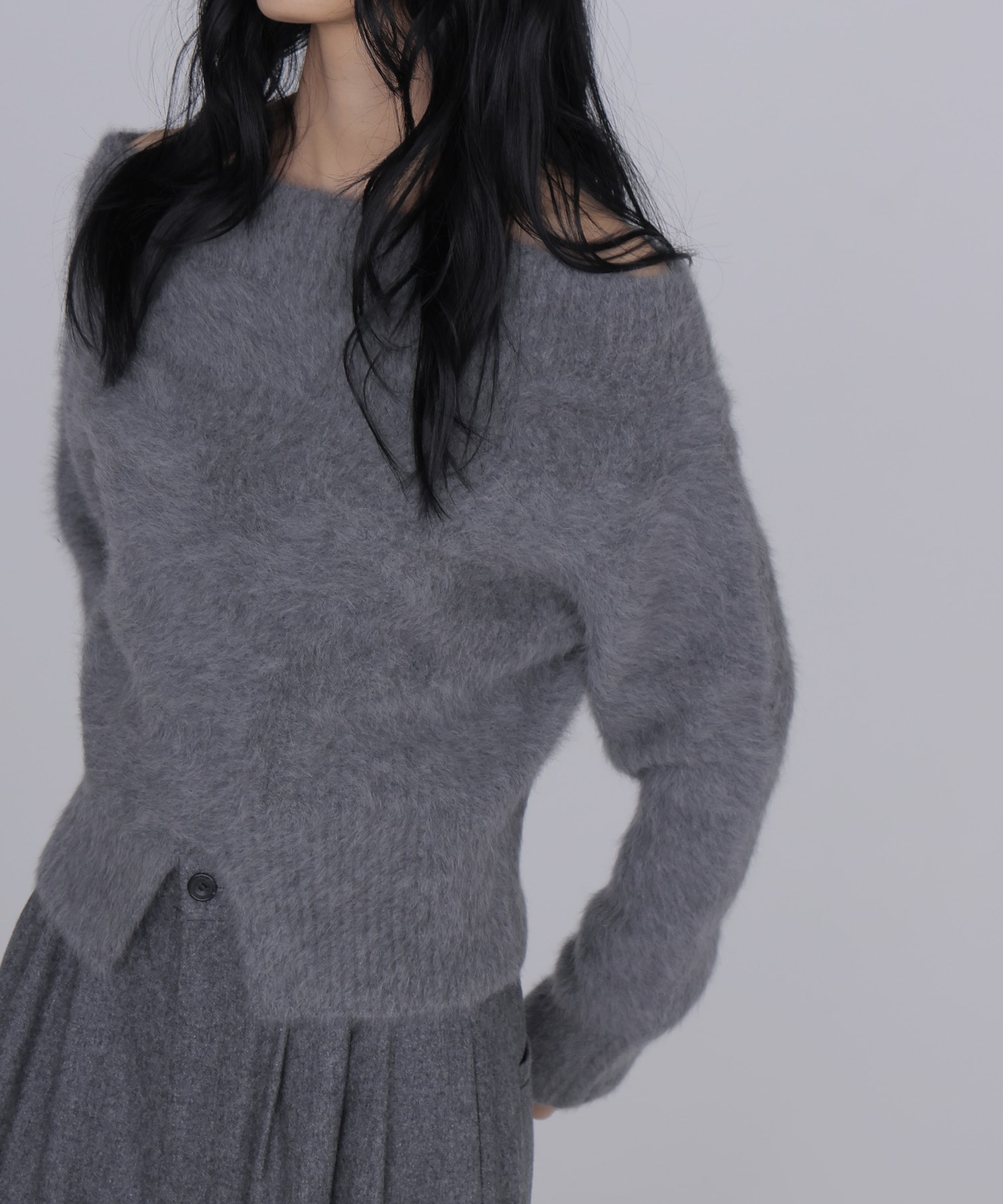fox/ca off sholder knit
