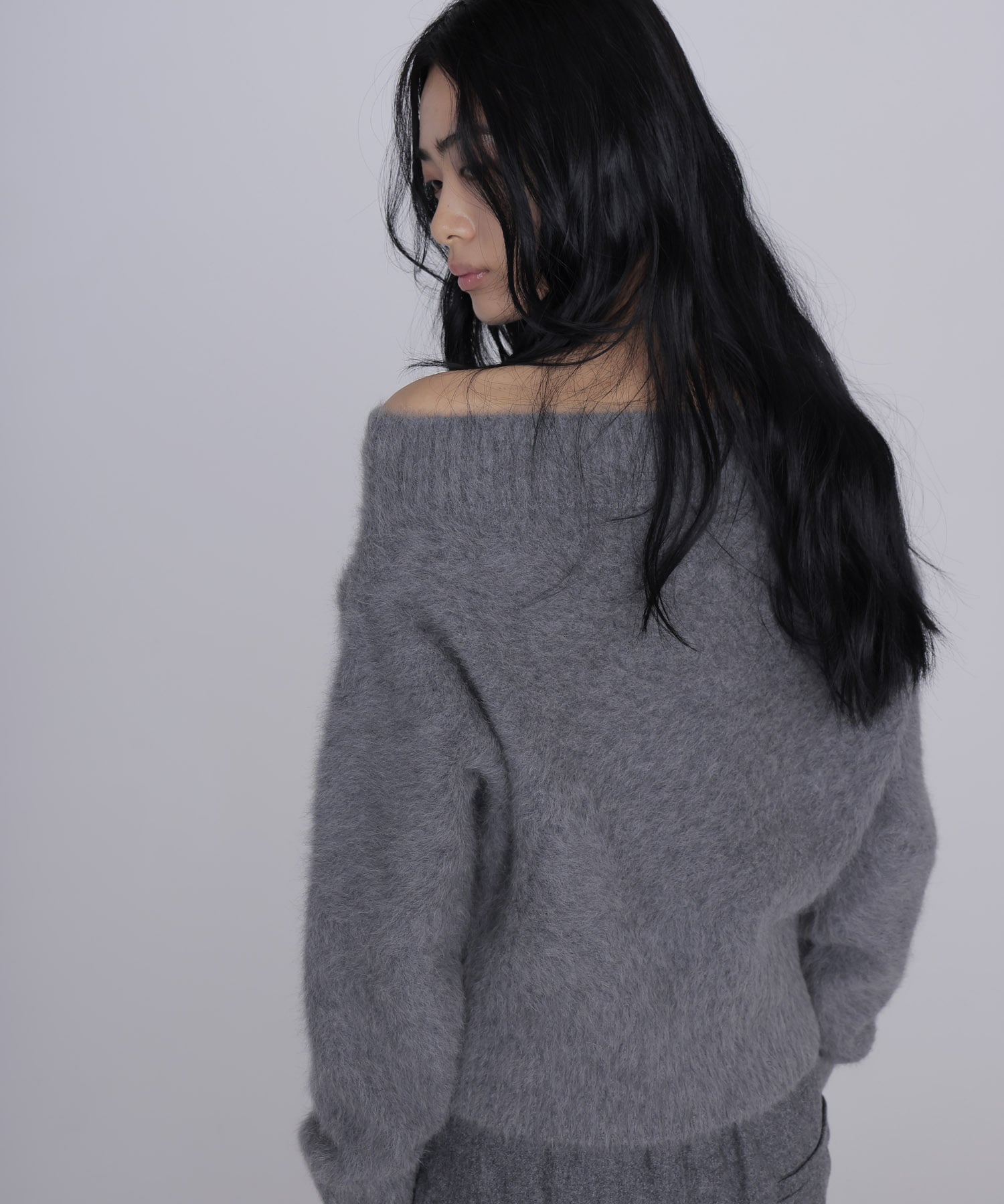 fox/ca off sholder knit