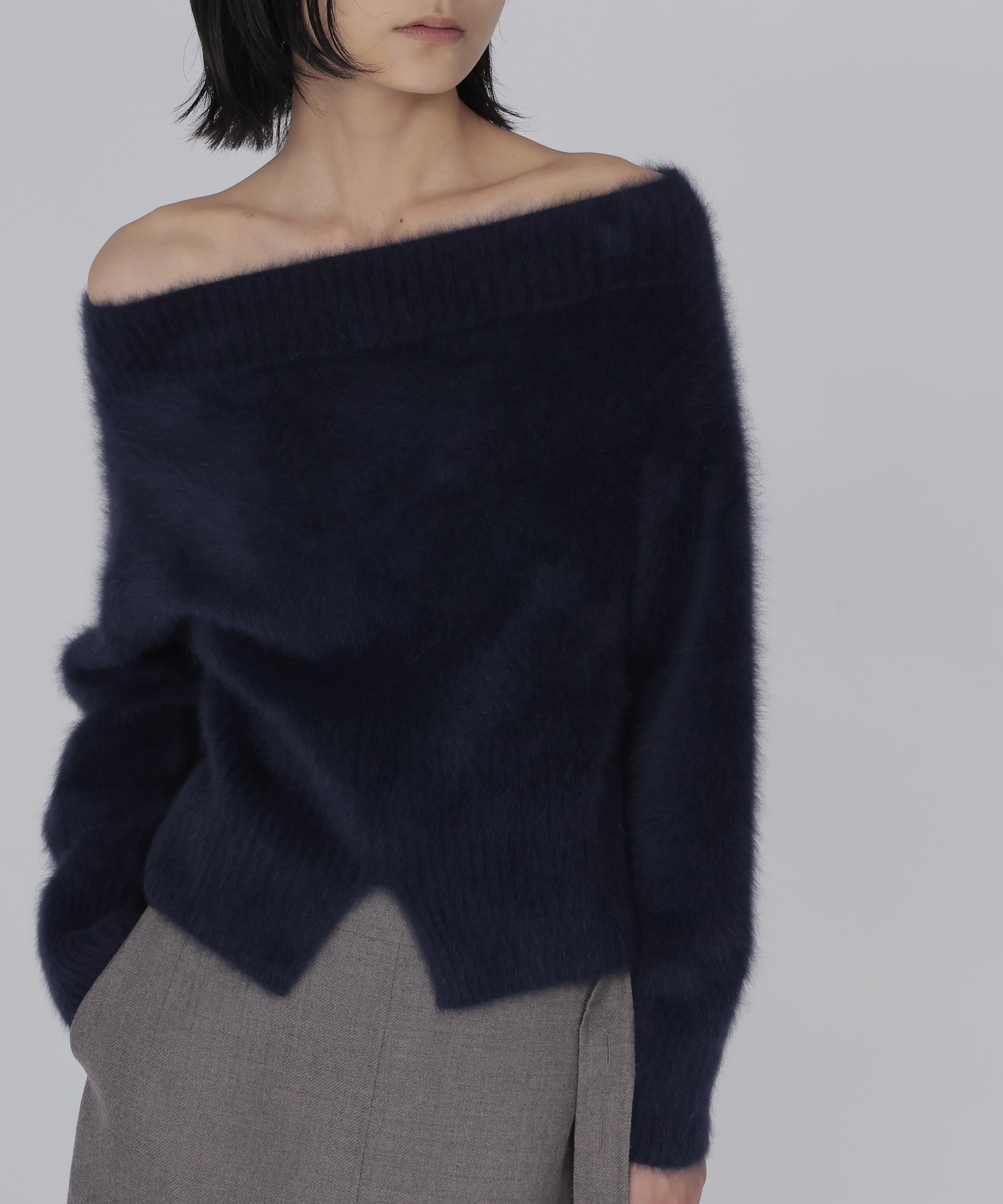 fox/ca off sholder knit