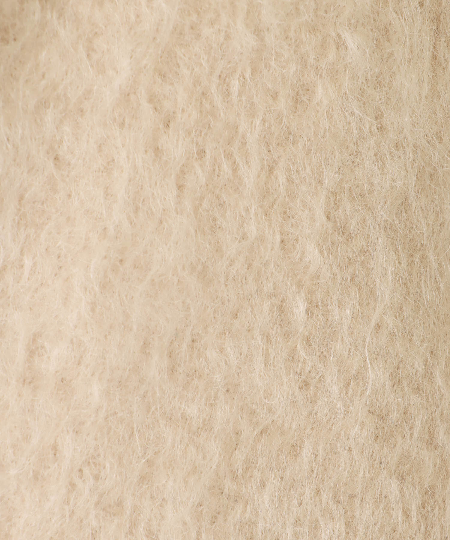 mohair shaggy scarf jacket