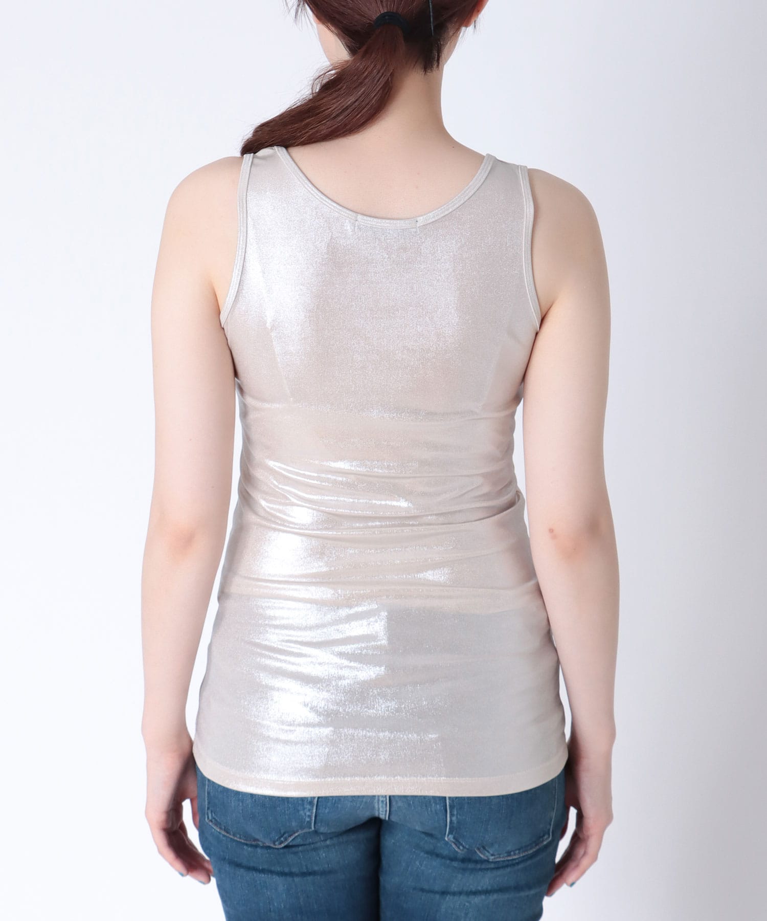 メタリックタンクトップ | AND ON JIONE STORE（アンドオン）ジオン 