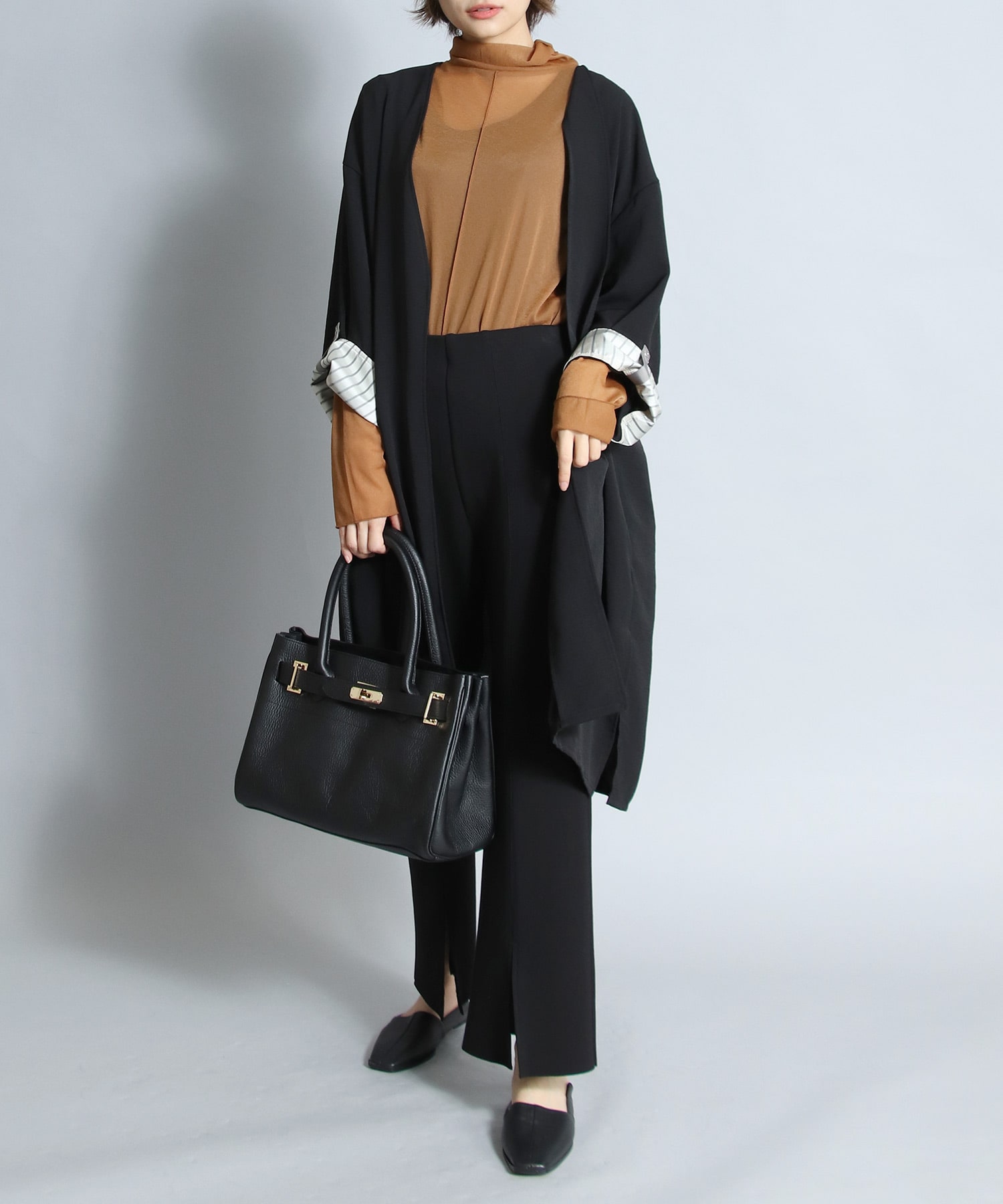 シアーハイネックプルオーバー | AND ON JIONE STORE
