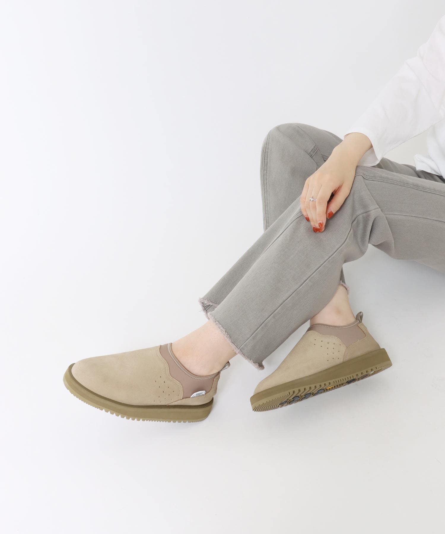 SUICOKE/スイコック】ムートンプラットフォームスリッポン RON-Swpab ...