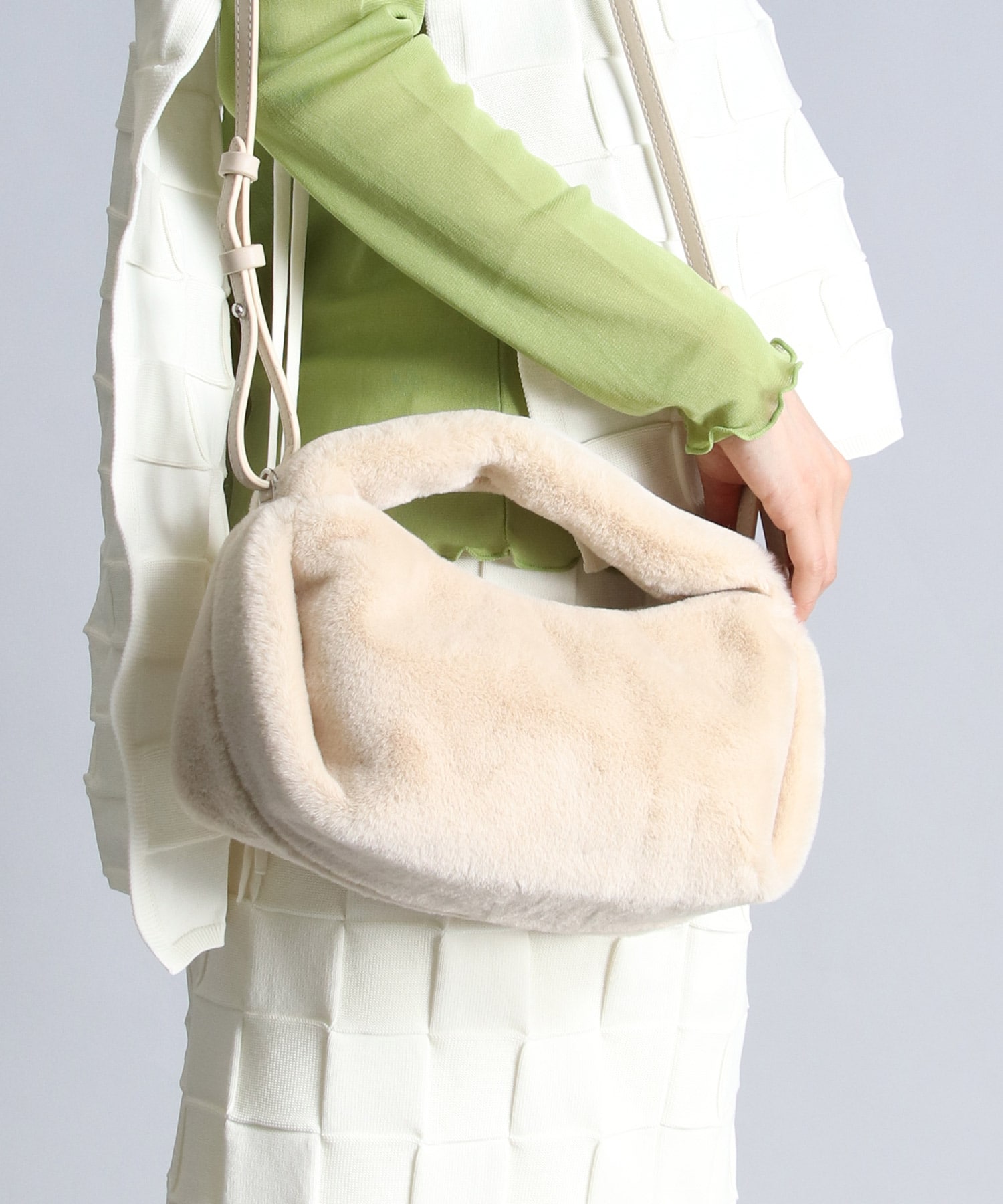 Kiara/キアラ】2WAYファーバッグ | ＆ON JIONE STORE（アンドオン）ジオン商事公式オンラインストア