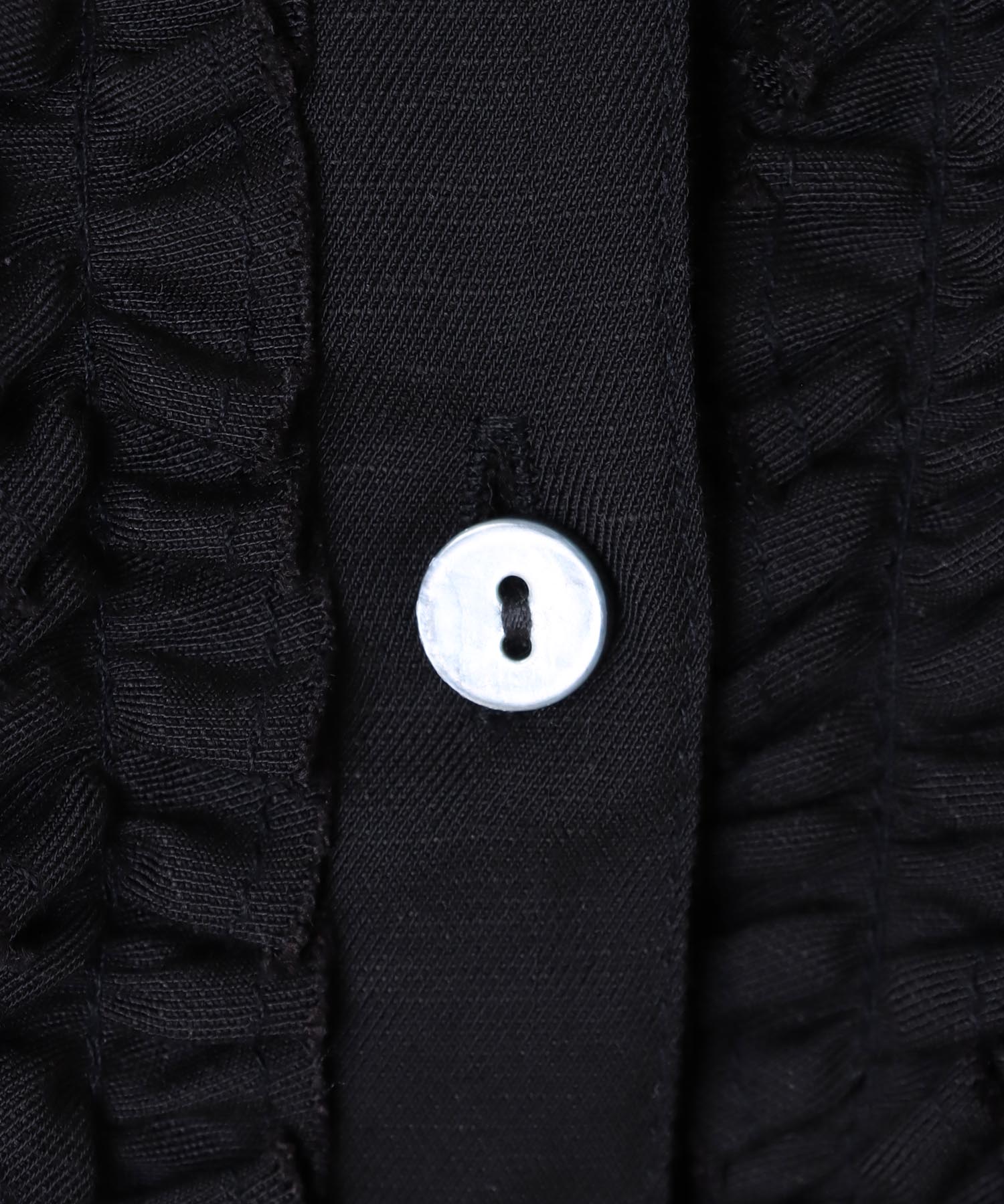 PICCIN/ピッチン】リネン混ノースリーブフリルシャツブラウス AND ON JIONE STORE（アンドオン）ジオン商事公式オンラインストア