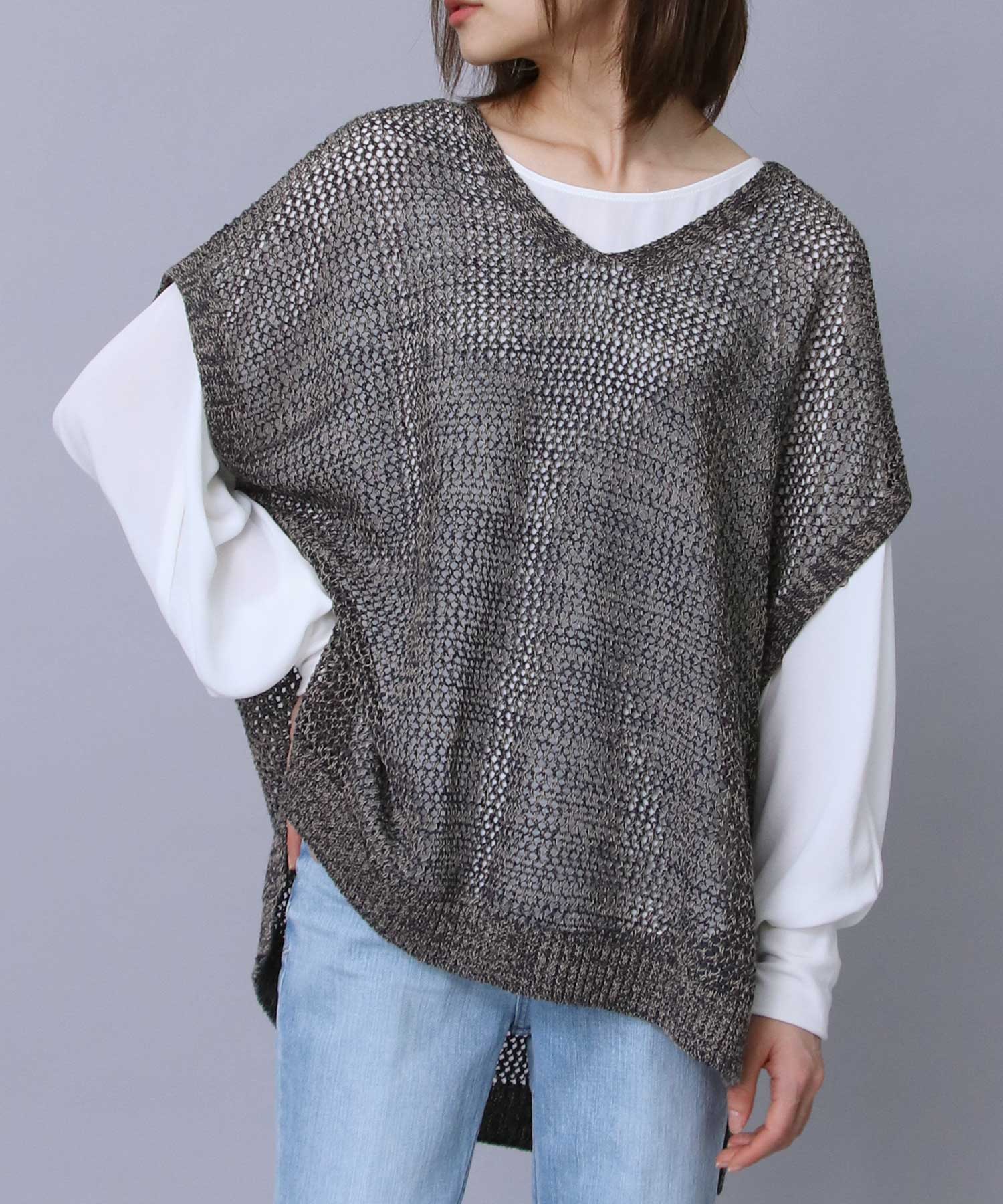 ギマニットVネックベスト | AND ON JIONE STORE（アンドオン）ジオン 
