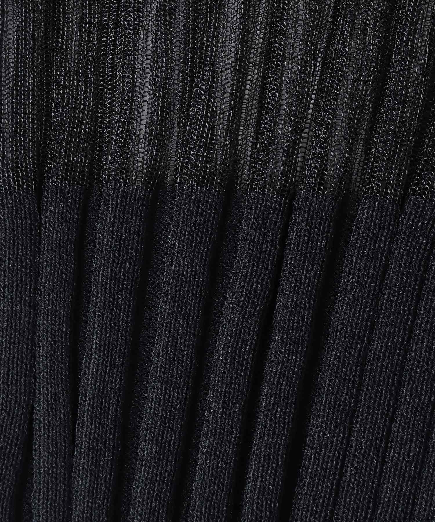シアー切替リブニットプルオーバー | AND ON JIONE STORE