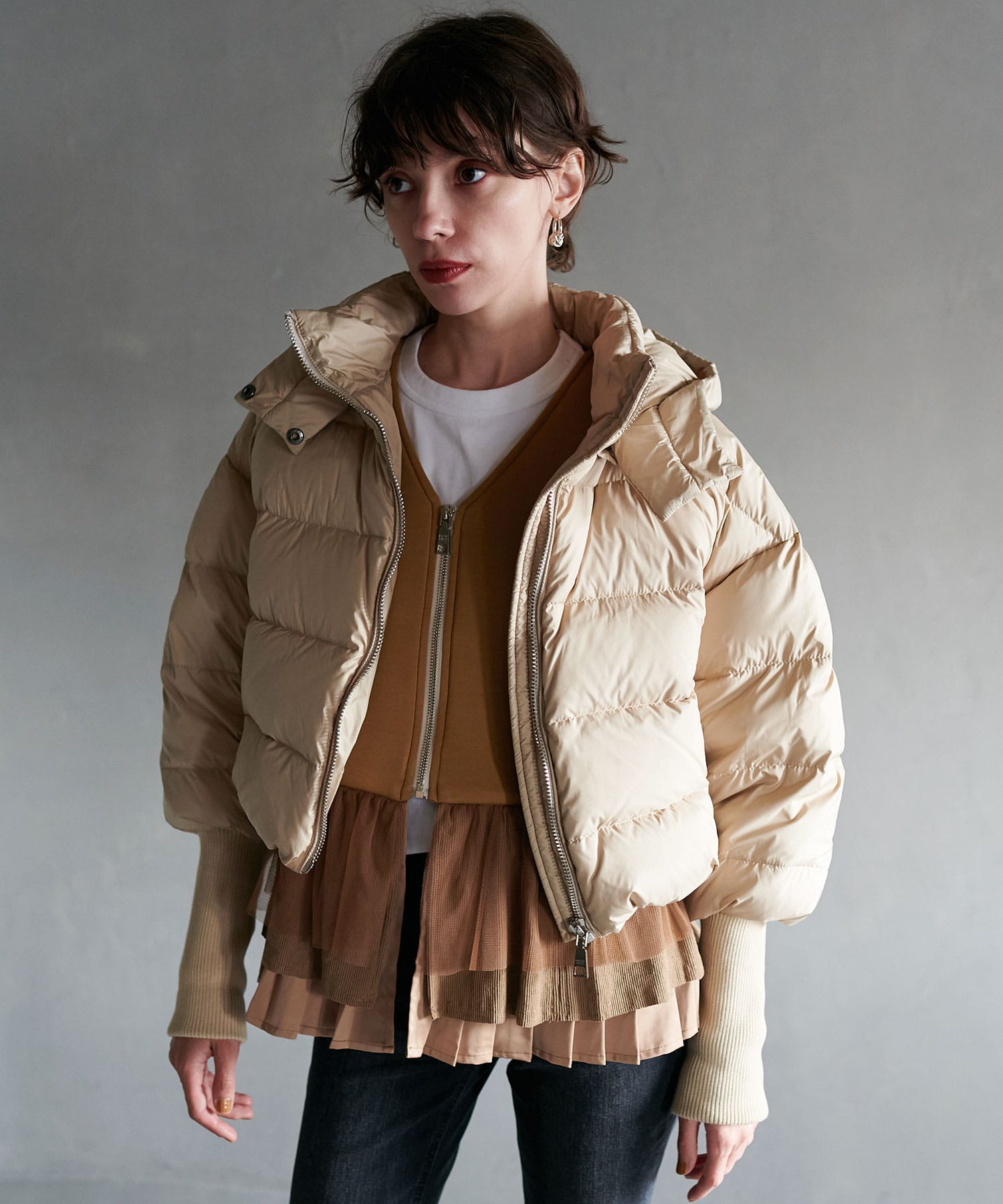 【MAISON MAVERICK PRESENTS/マヴェリックプレゼンツ】ショートダウン×インナージレ　セット