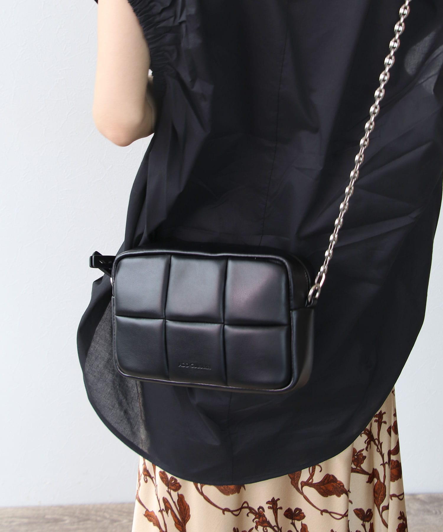 【ADD CULUMN/アドカラム】PUFF-CROSSBODY/チェーンバッグ