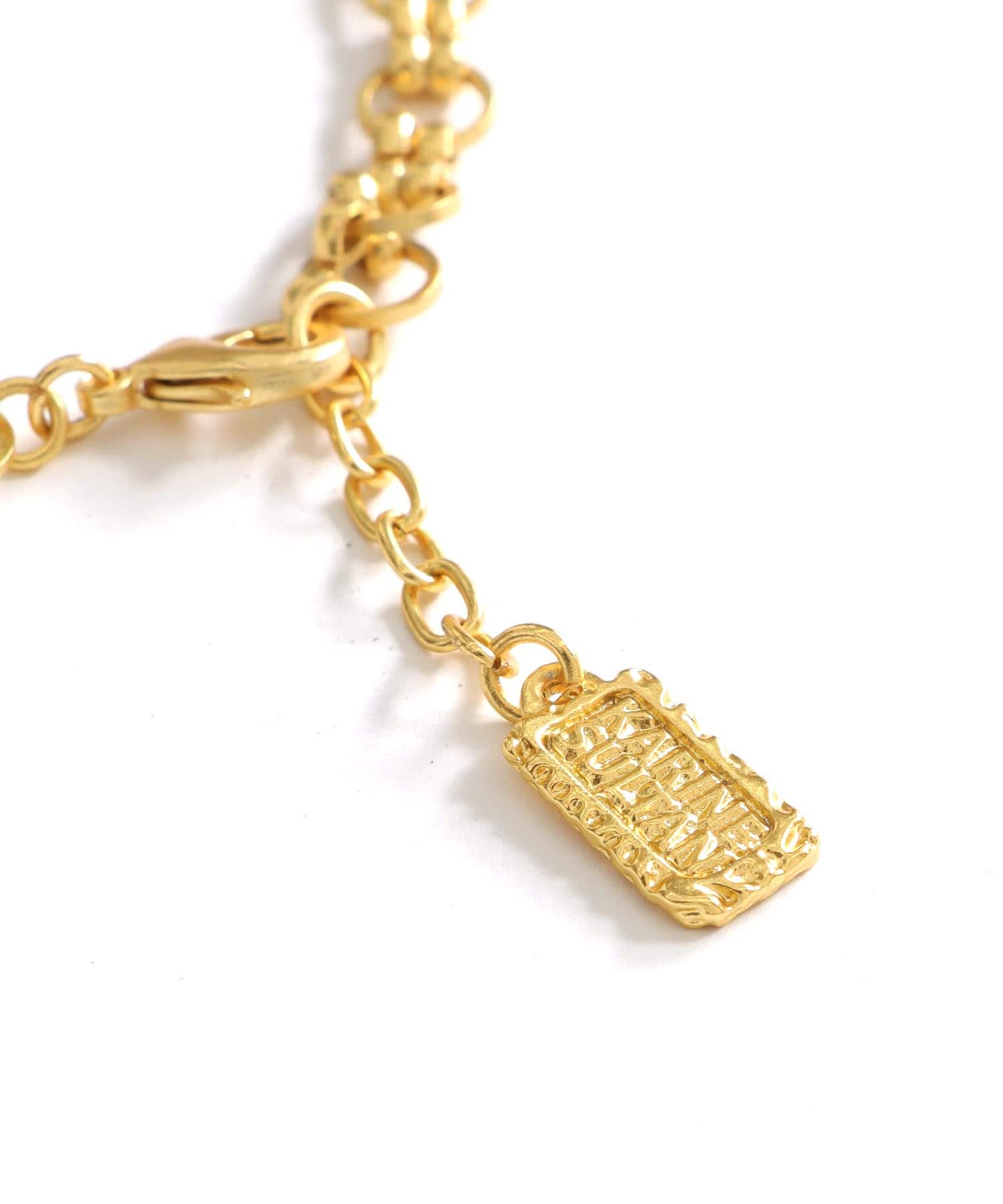 KARINE SULTAN/カリーヌサルタン】コイン2連チェーンゴールド