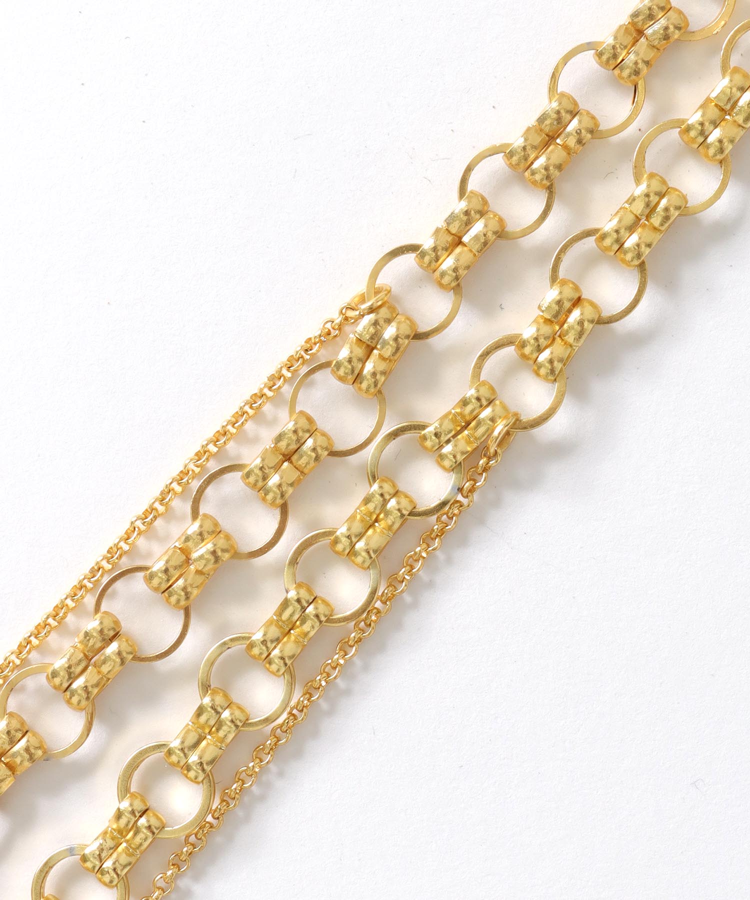 KARINE SULTAN/カリーヌサルタン】コイン2連チェーンゴールド