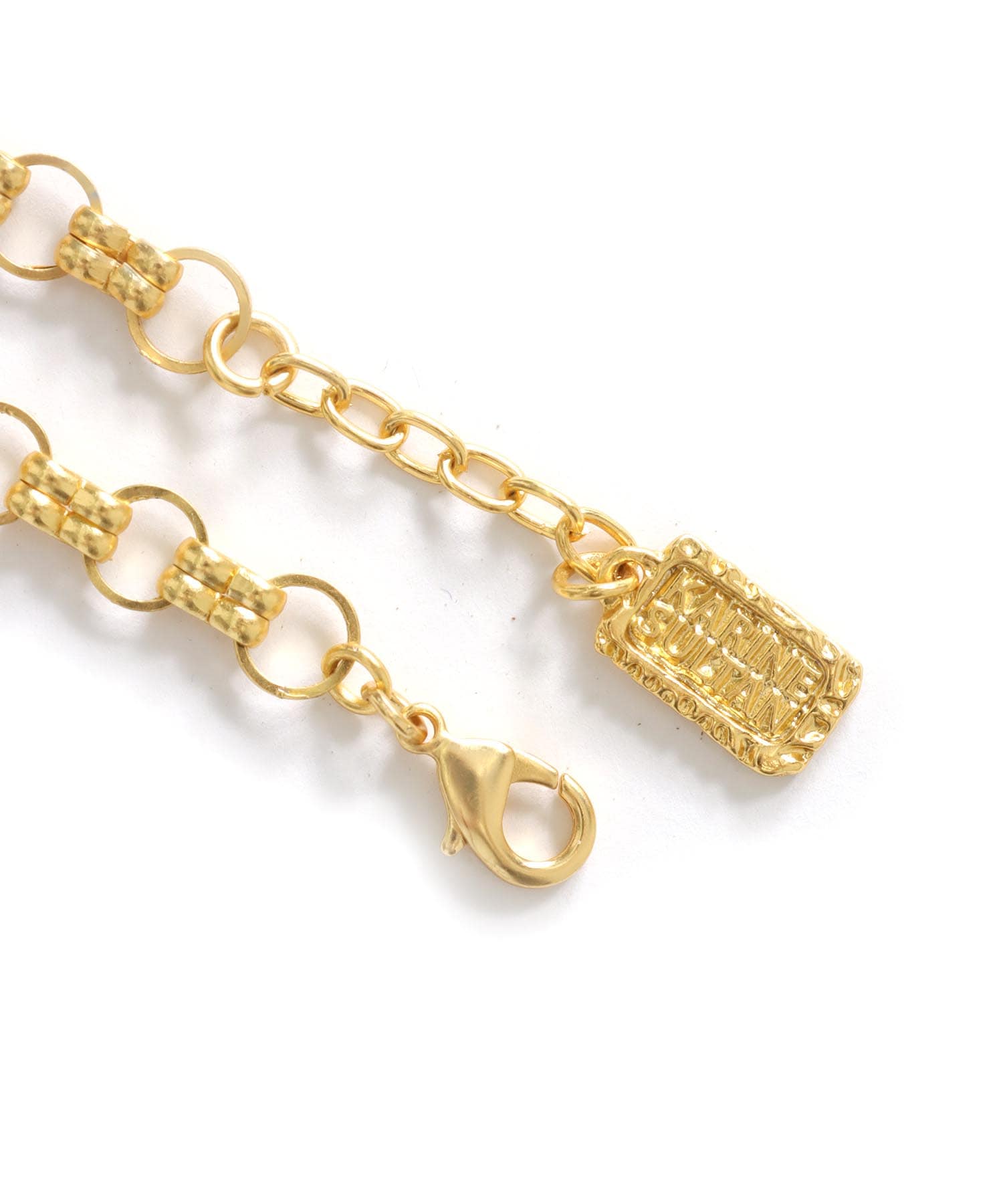 KARINE SULTAN/カリーヌサルタン】コイン2連チェーンゴールド