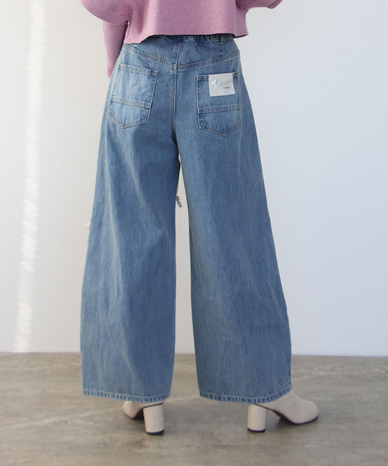 Y's ワイズ ヨウジヤマモト デニムサルエルパンツ ジーンズ B9935 Y's ワイズ ヨウジヤマモト デニムサルエルパンツ ジーンズ B9935