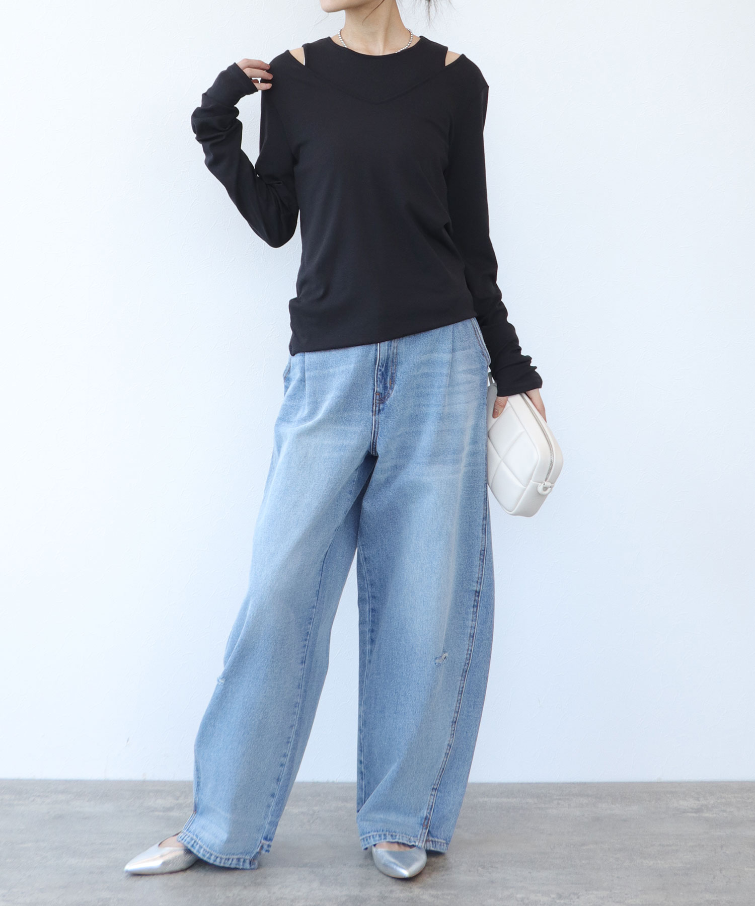 【セット商品】前後２WAY長袖プルオーバー×タンクトップ　