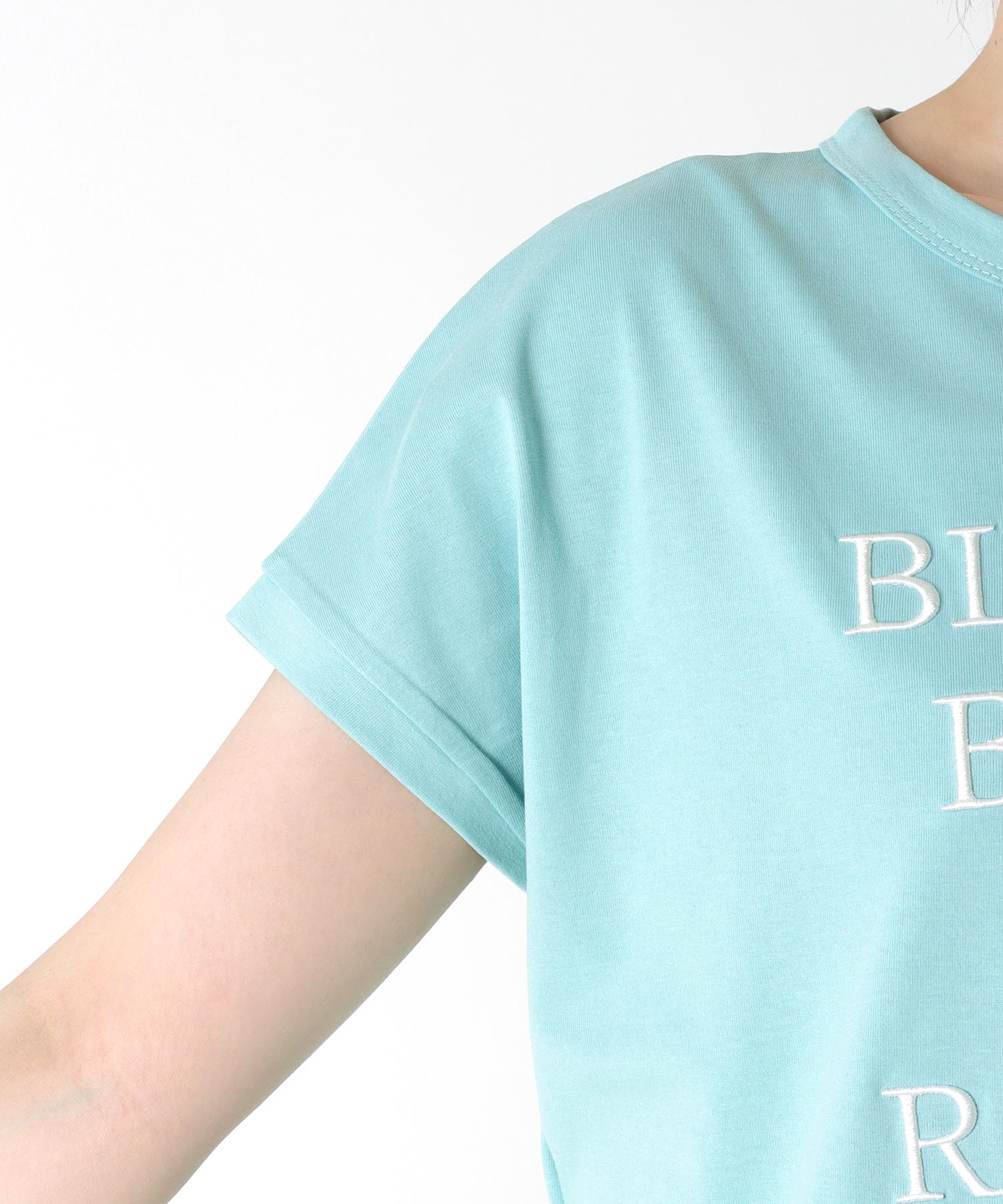【SUGAR ROSE/シュガーローズ】立体刺繍ロゴTシャツ