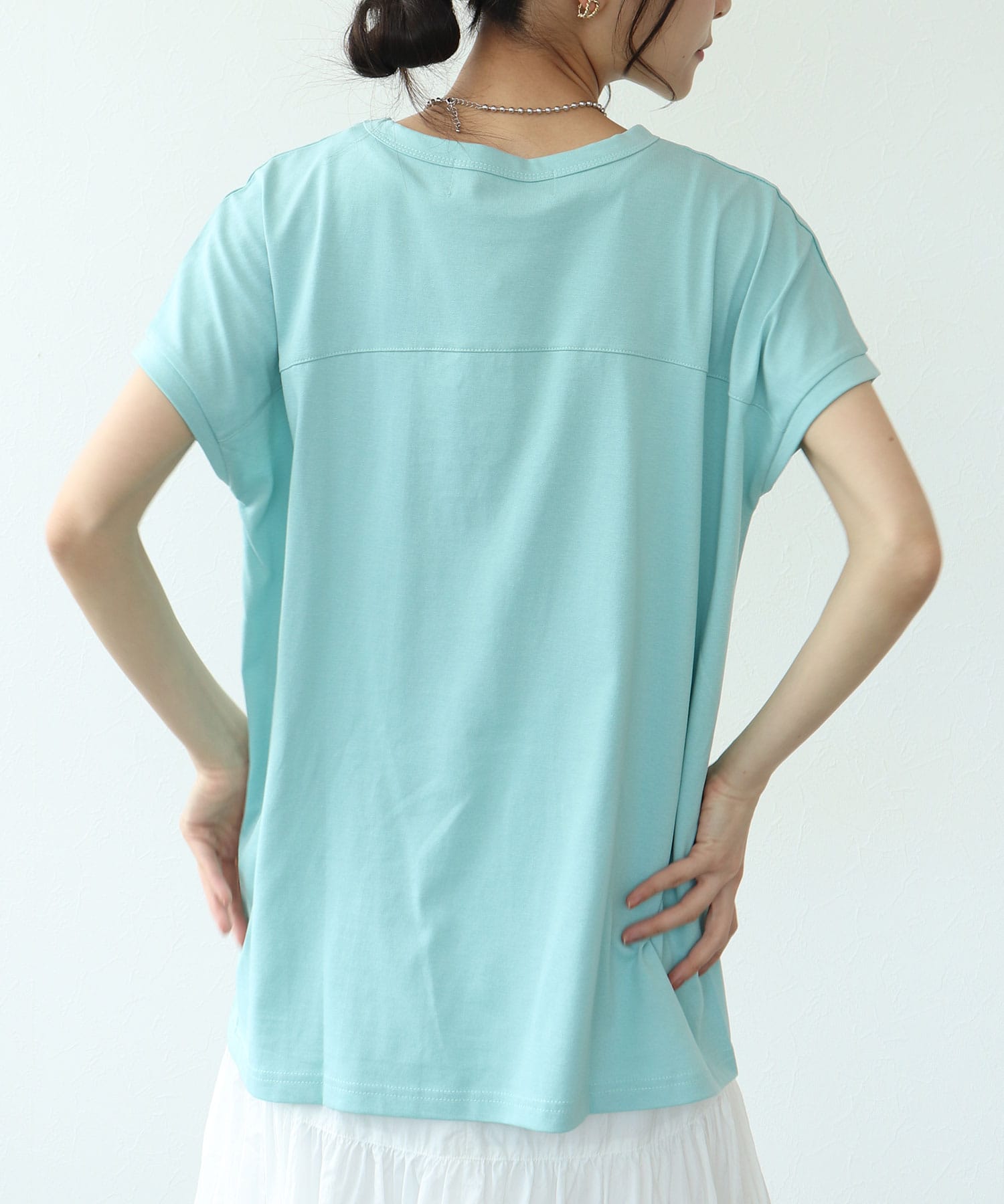 【SUGAR ROSE/シュガーローズ】立体刺繍ロゴTシャツ