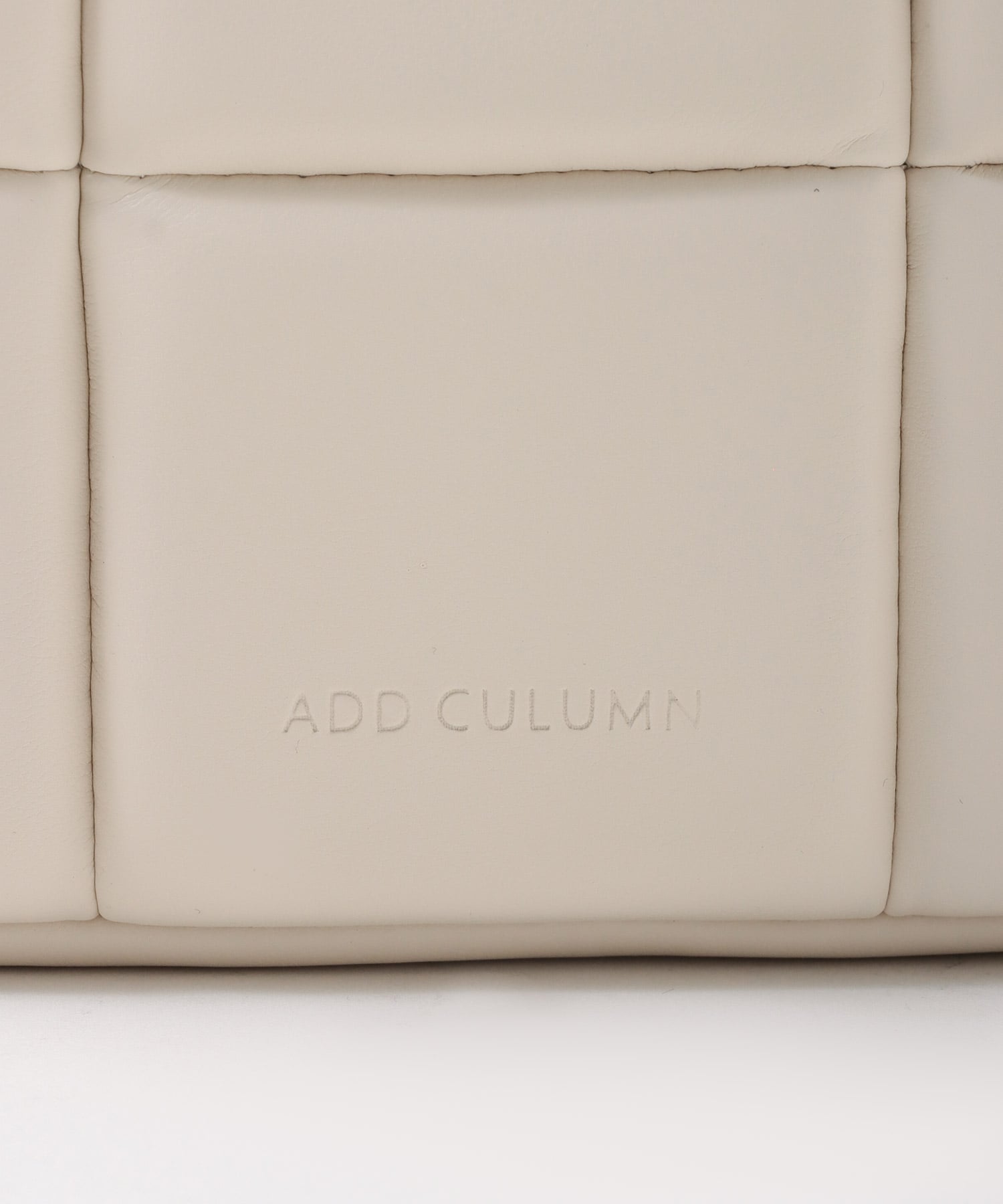 【ADD CULUMN/アドカラム】PUFF CROSSBODY