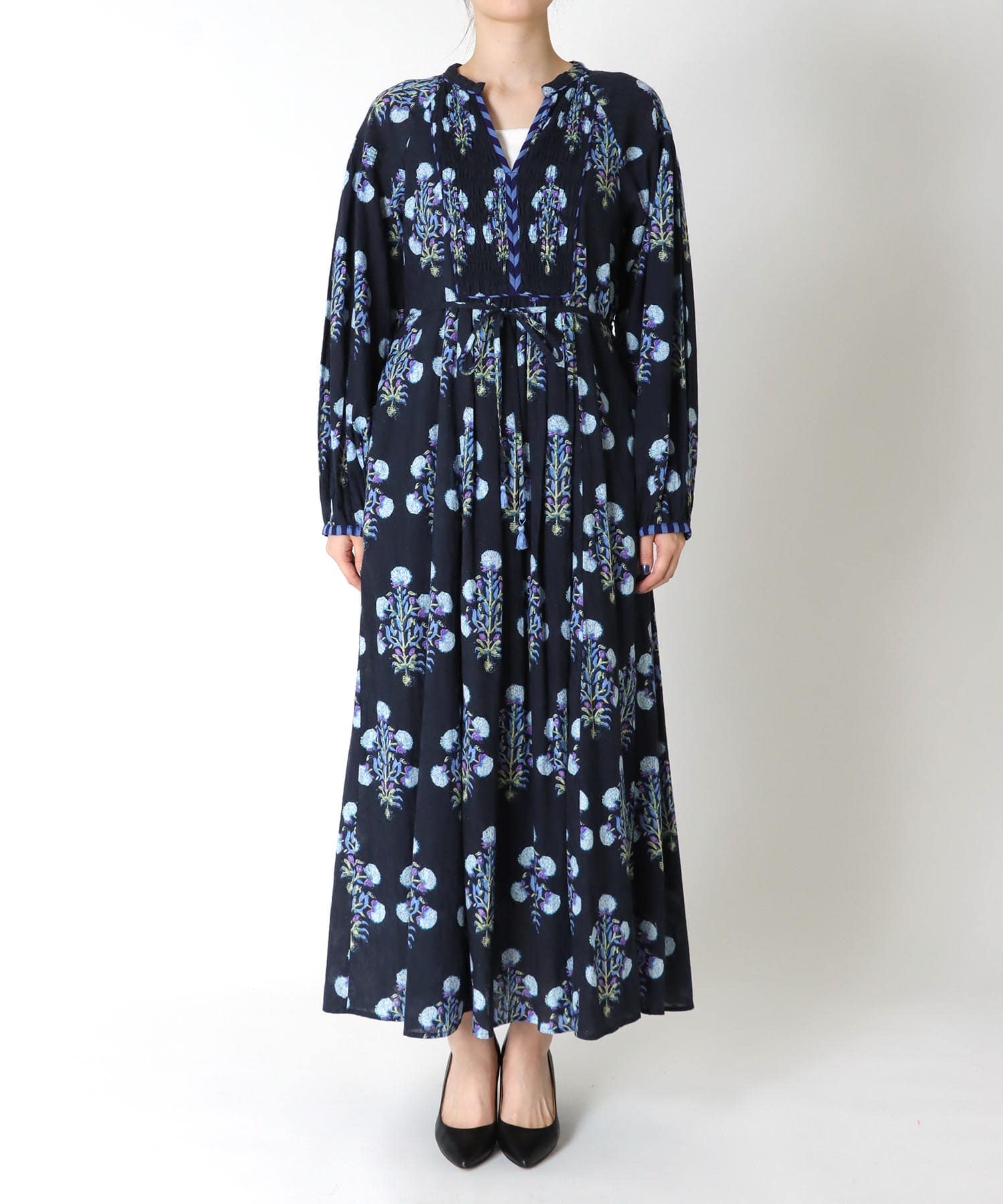 ne Quittez pas/ヌキテパ】コットンJQマリーゴールドプリント  