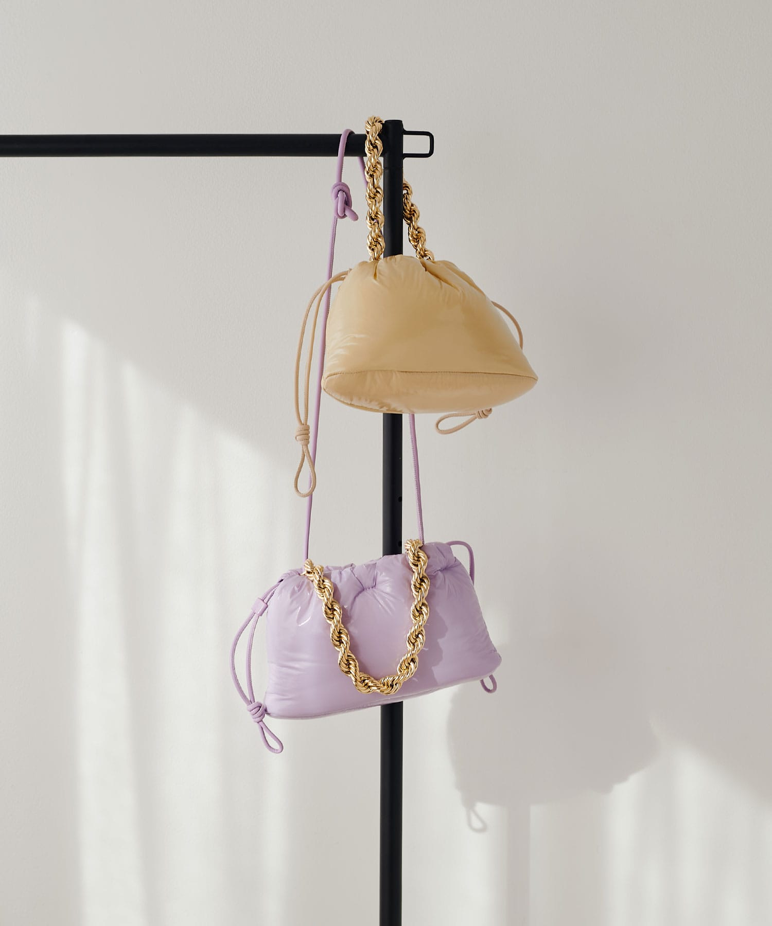 【LE VERNIS/ル・ベルニ】PUFFER MINI BAG