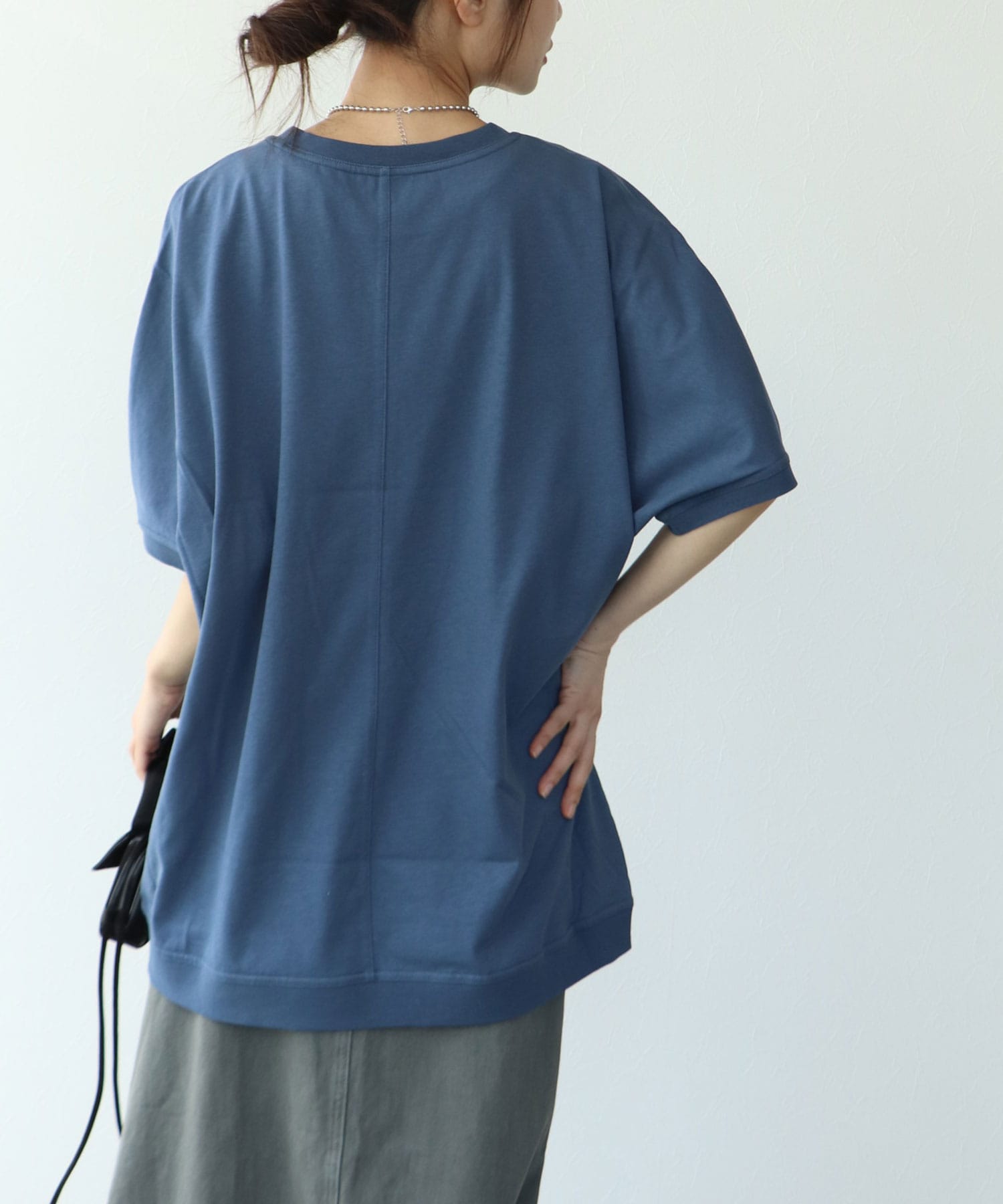 【汗染み防止加工】オーバーTシャツ