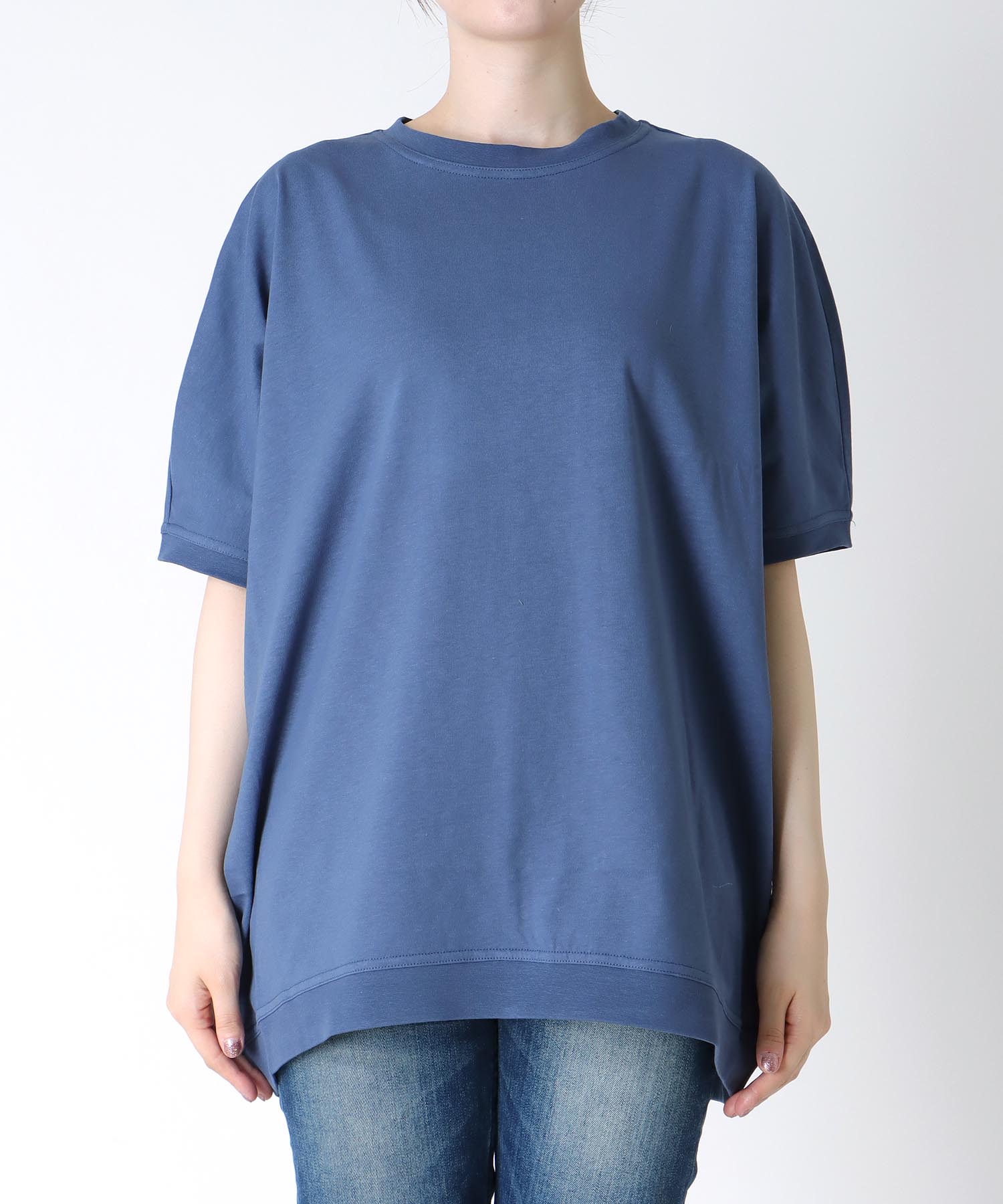 【汗染み防止加工】オーバーTシャツ