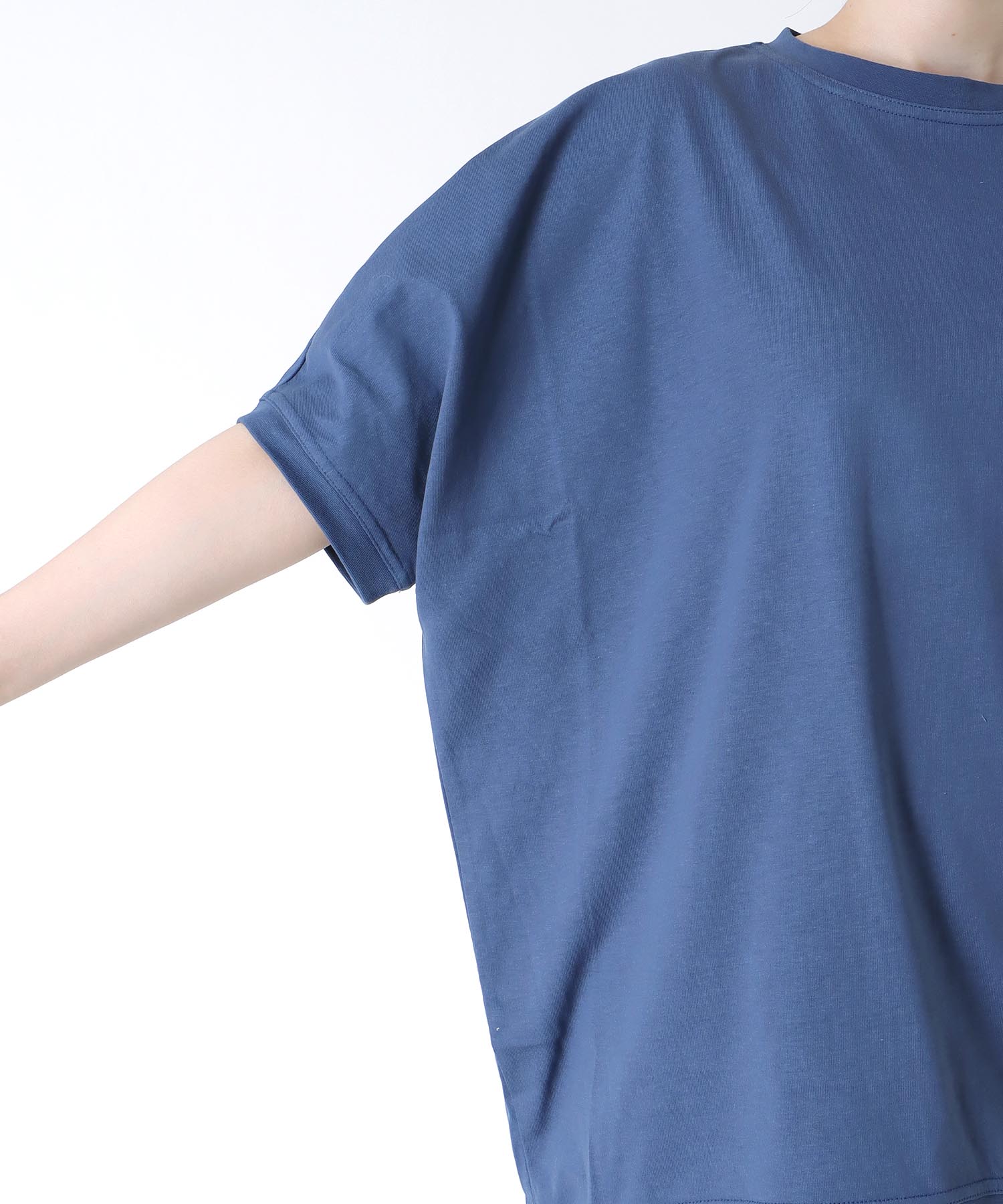 【汗染み防止加工】オーバーTシャツ
