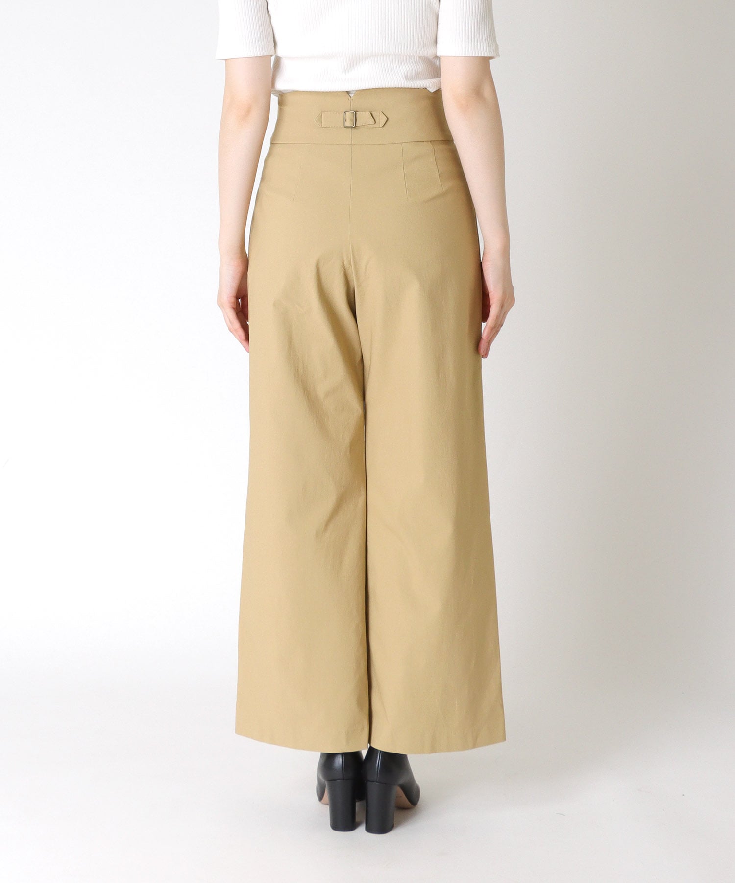 ハイストレッチワイドパンツ