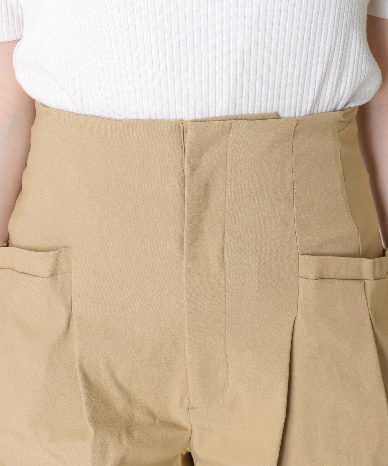 ハイストレッチワイドパンツ