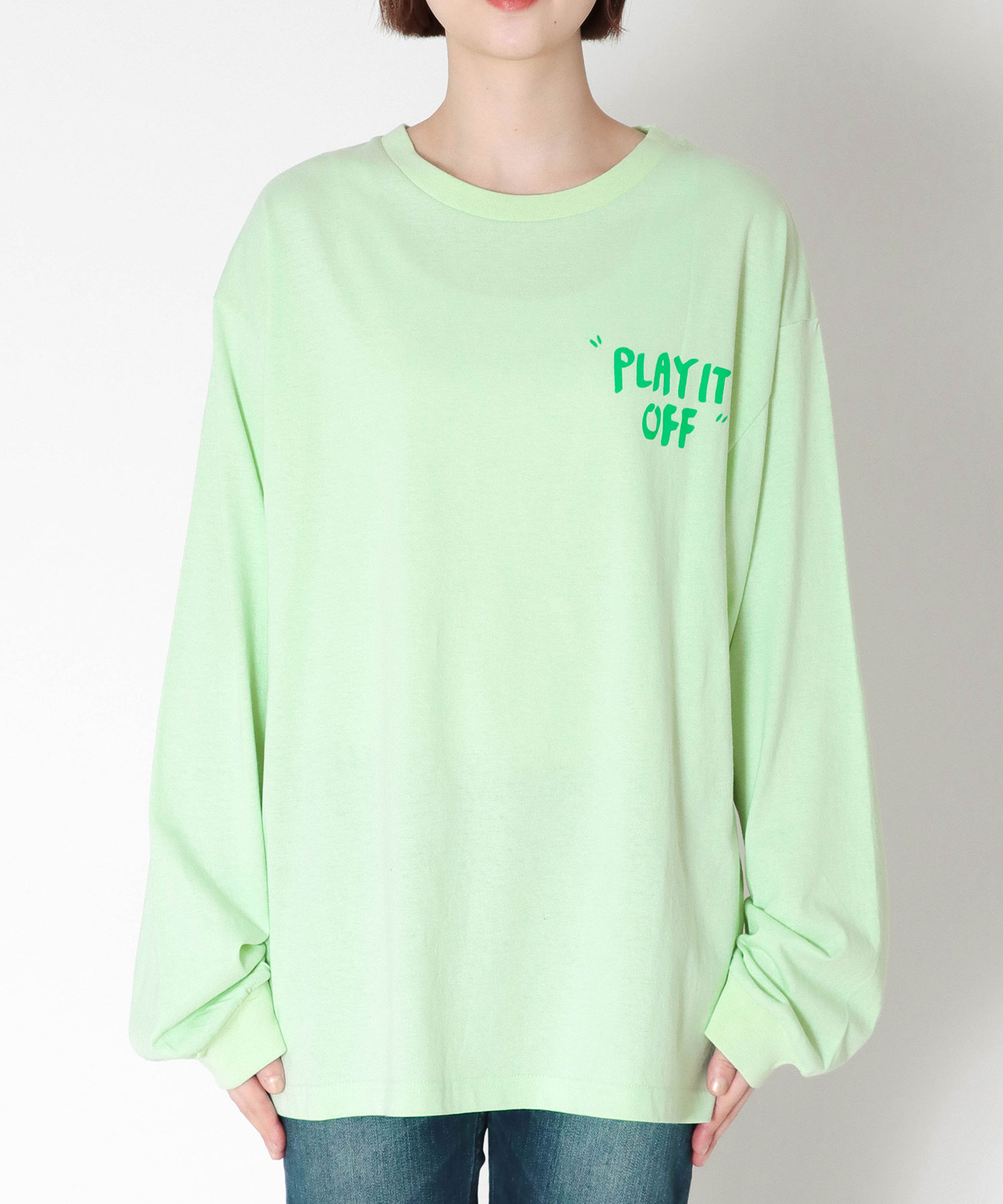 チェックボードプリントTシャツ