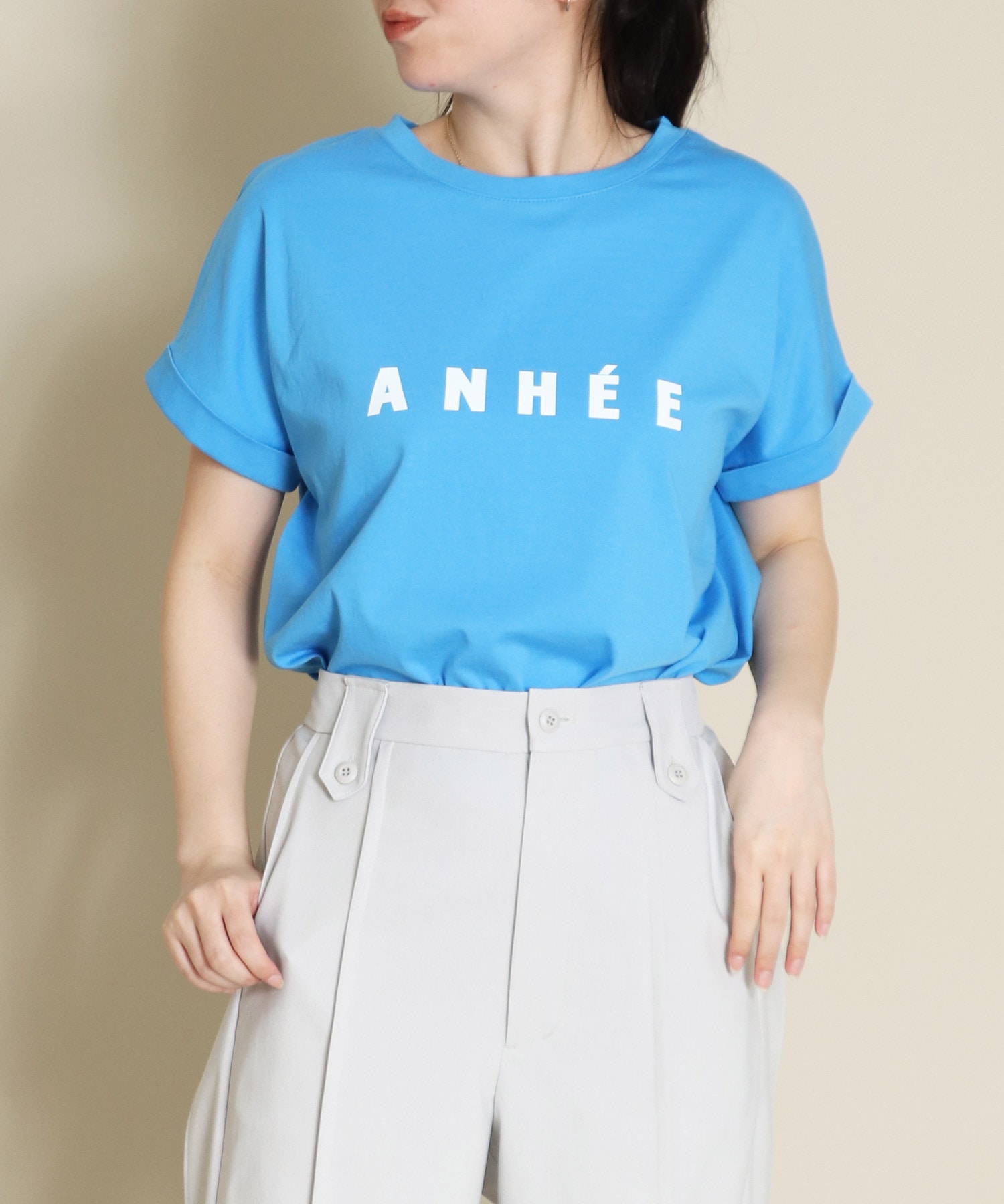ANHEEロゴTシャツ