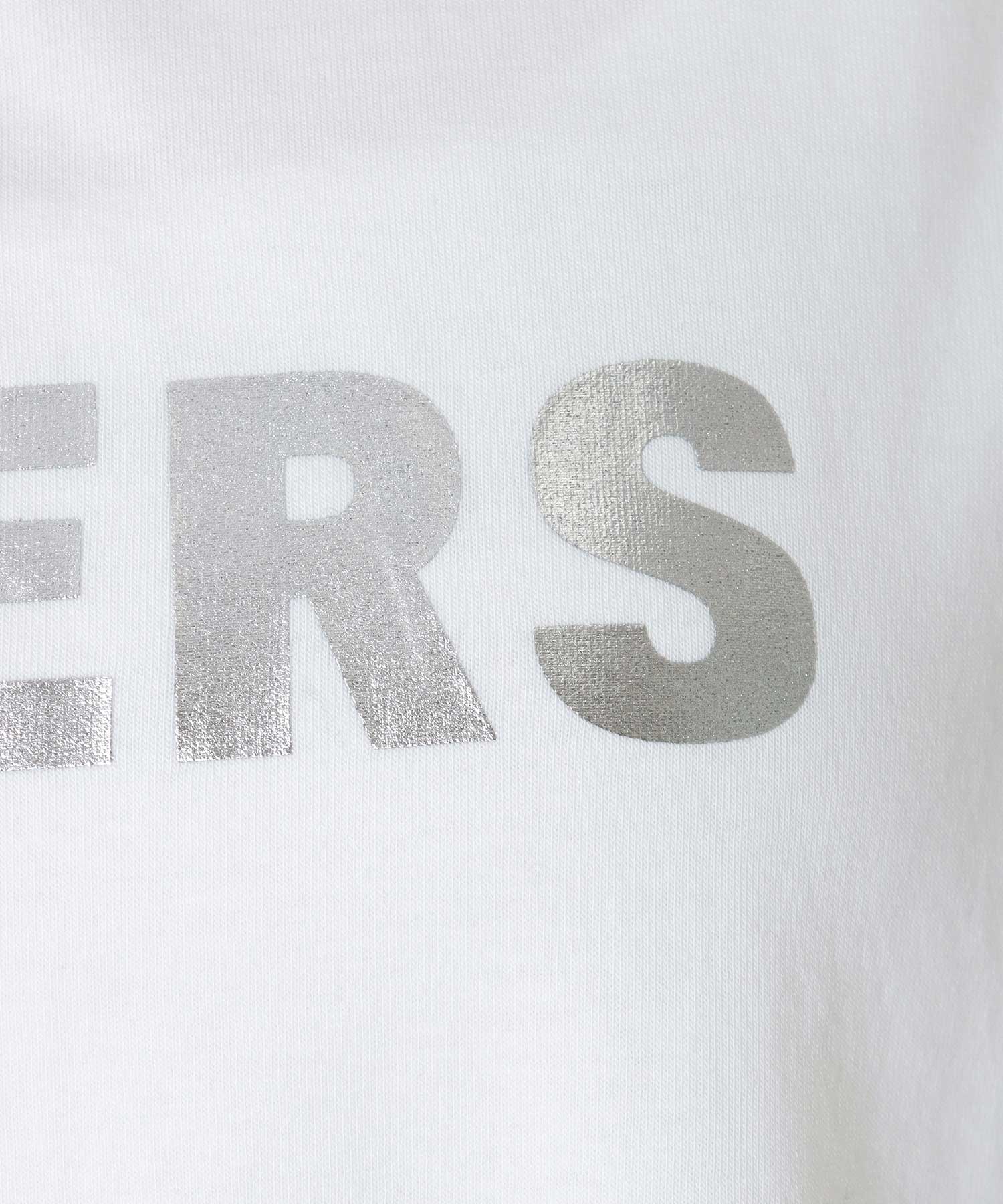 FLERS箔 ロゴTシャツ